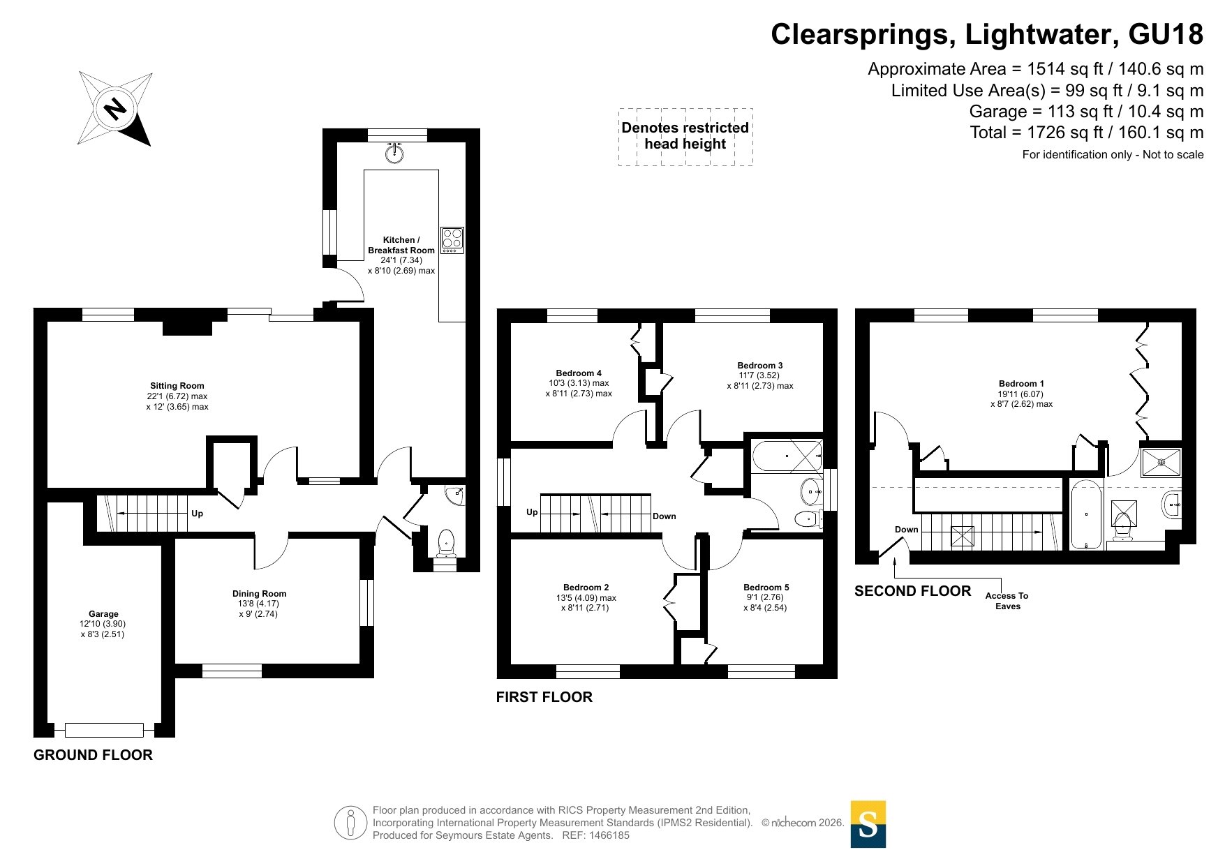 17, Clearsprings, Surrey floorplan