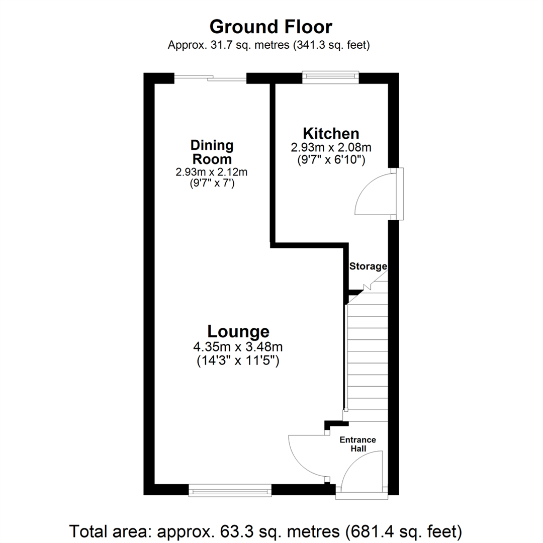 7, Lingcroft Close, Camblesforth Selby floorplan