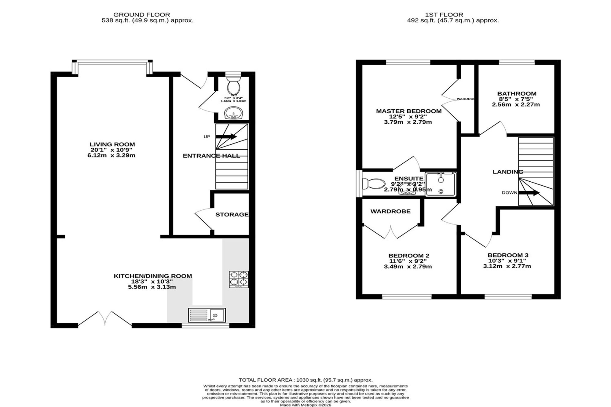 14 Woodyatt Way, Lymm floorplan