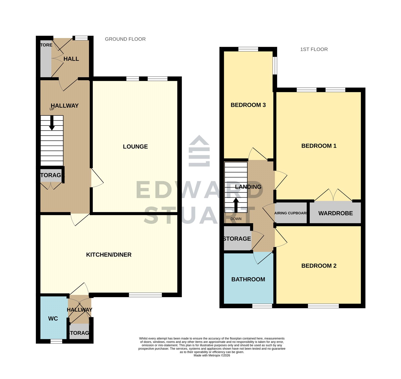70, Lessingham, Peterborough floorplan