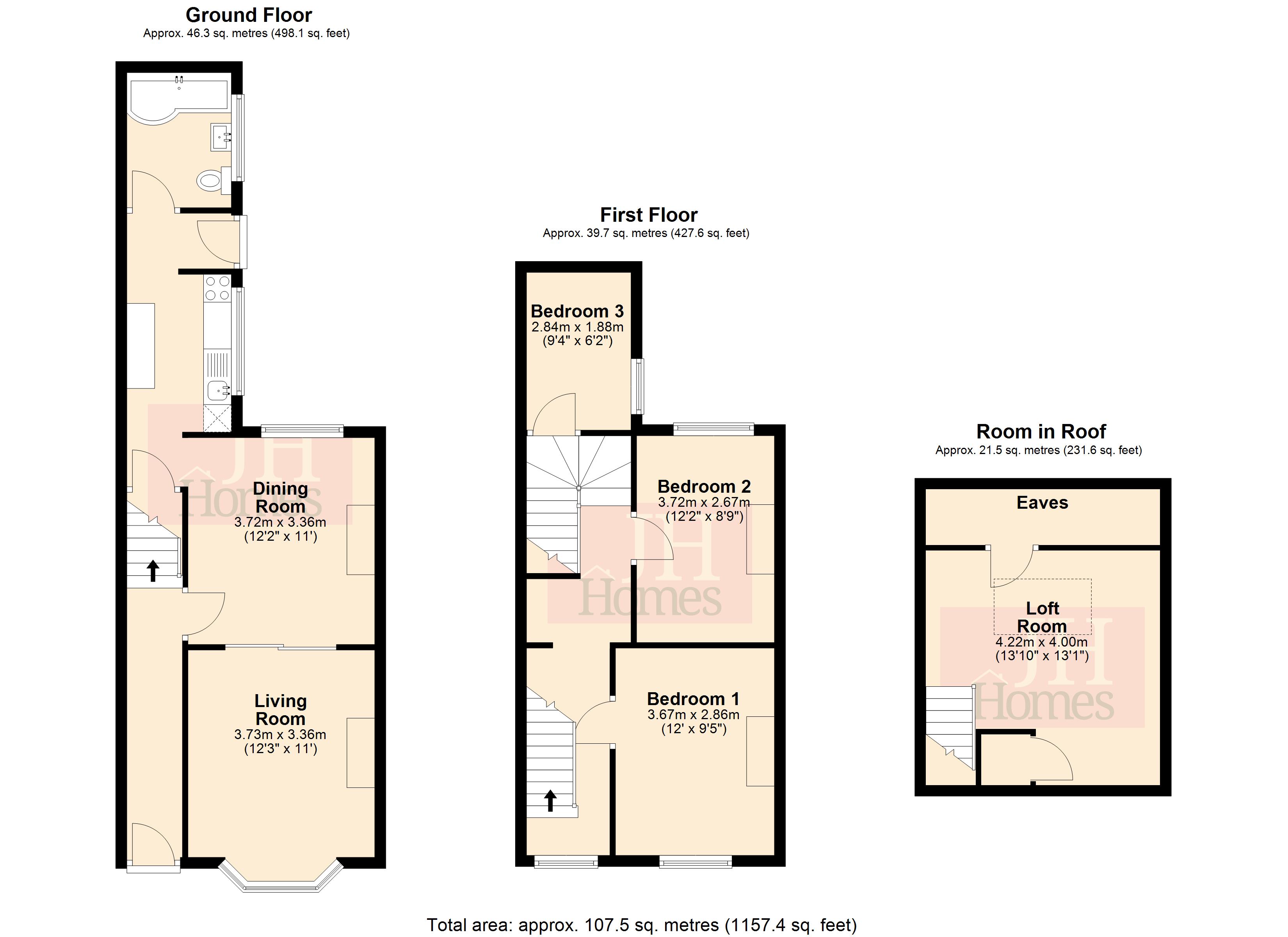 16, Prince Street, Dalton-in-Furness floorplan