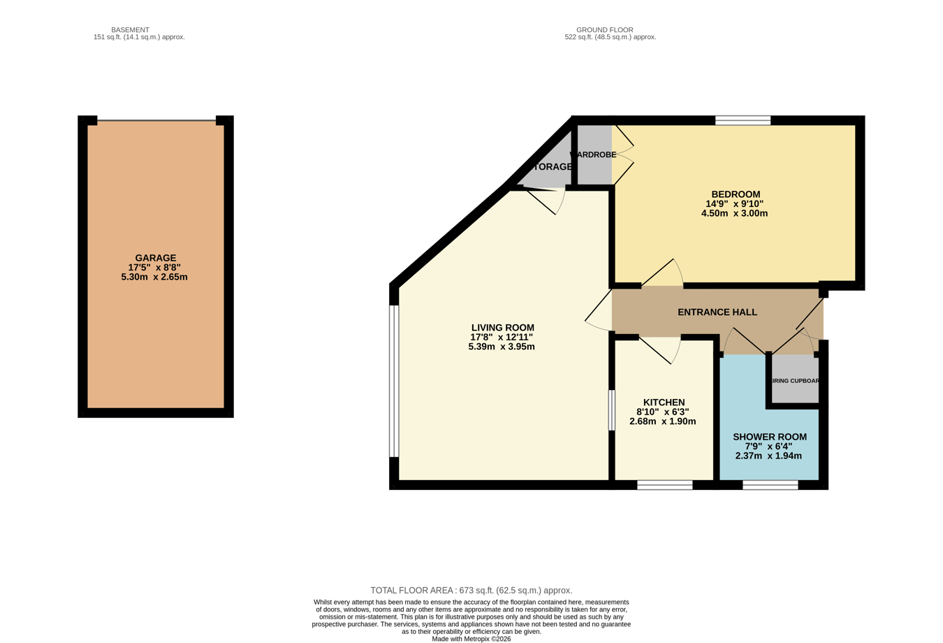 7 Richmond Court, La Rue de Haut, St Lawrence floorplan