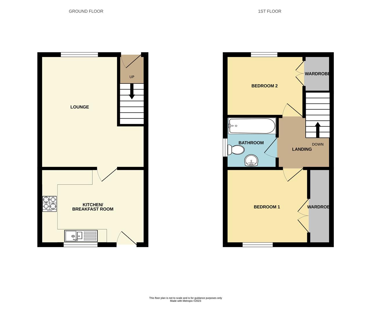 58, Penshurst Way, Nuneaton floorplan