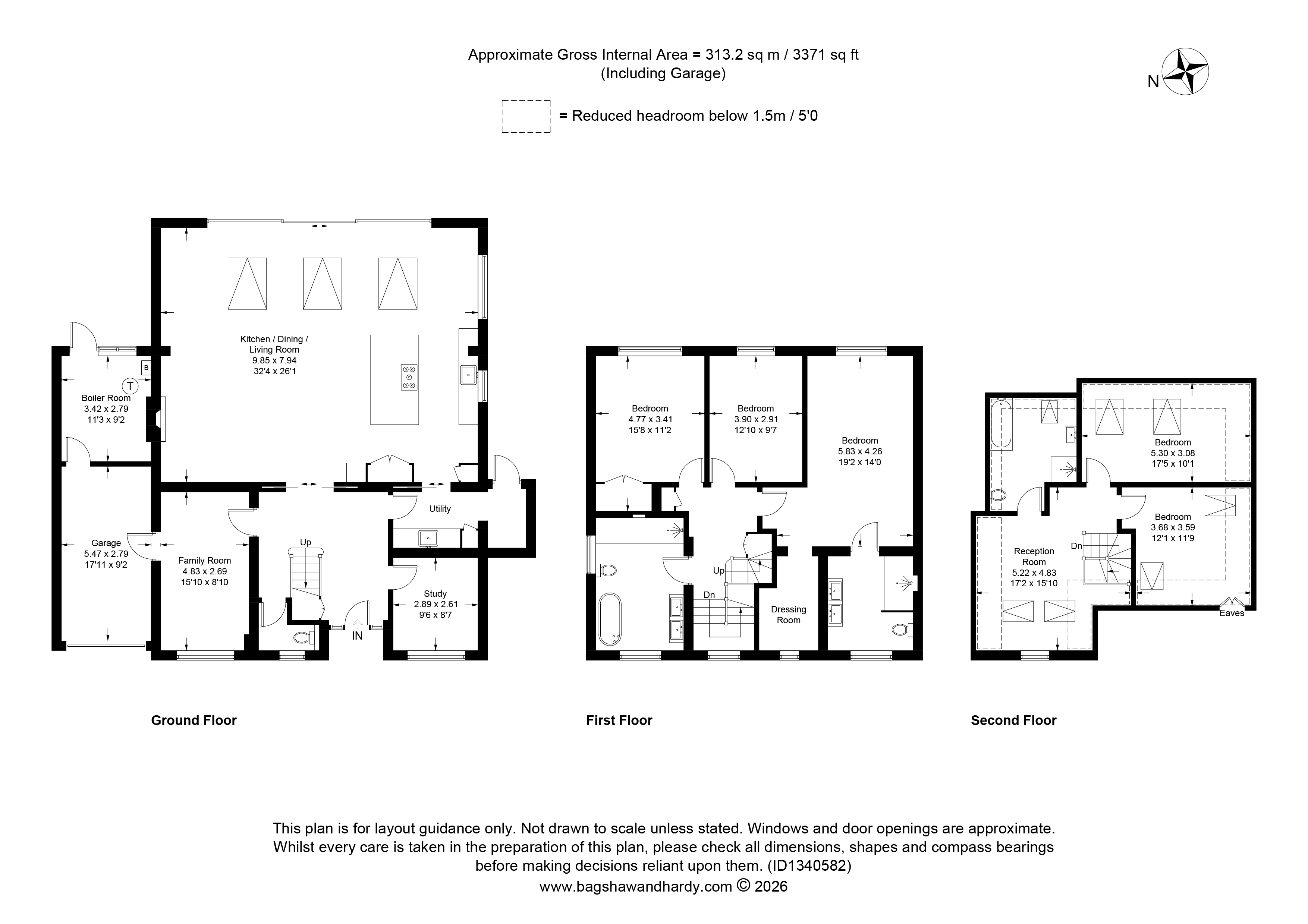 35, Westcar Lane, Walton On Thames floorplan