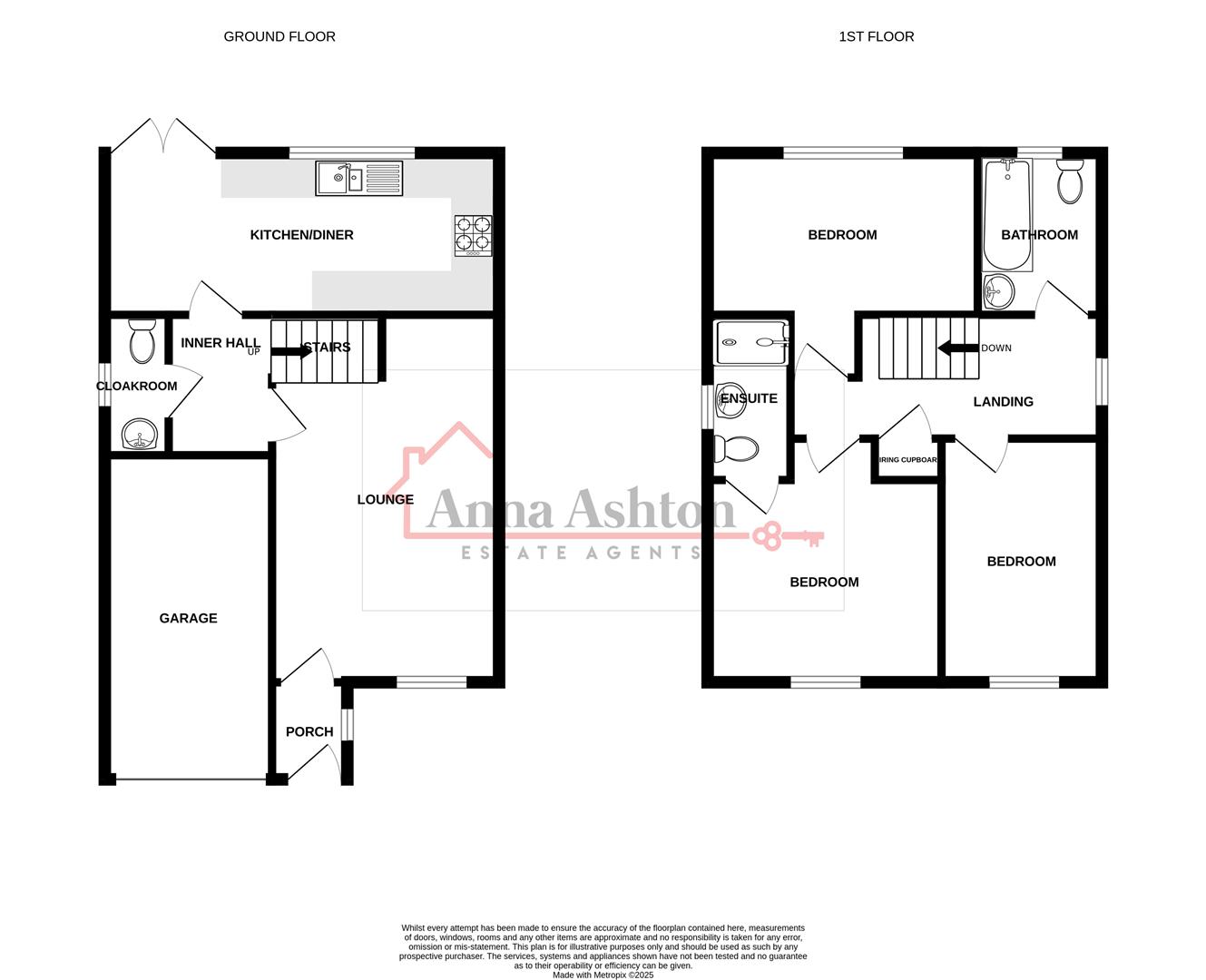 46, Dol Y Dderwen, Ammanford floorplan
