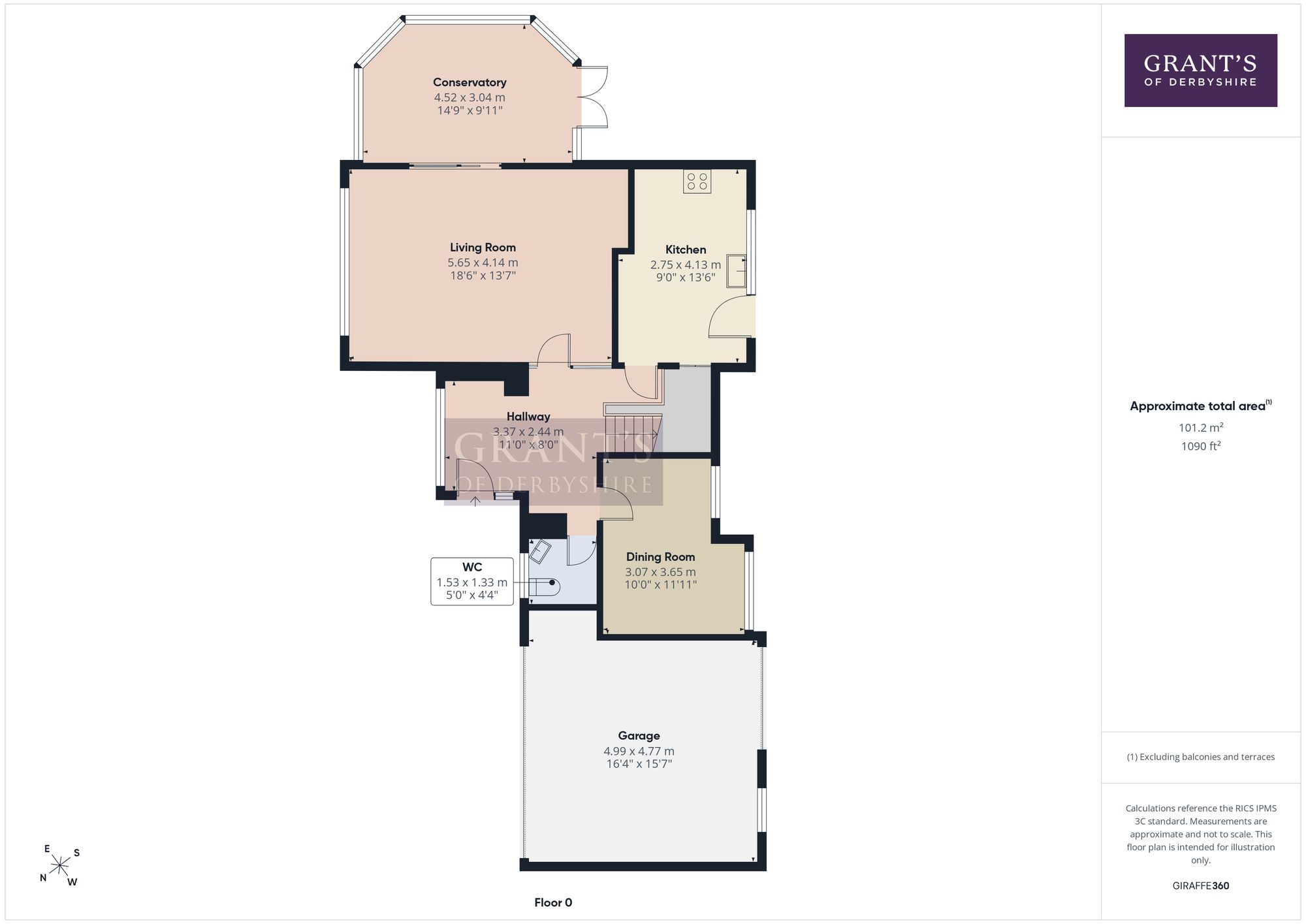 107 Derby Road, Matlock floorplan