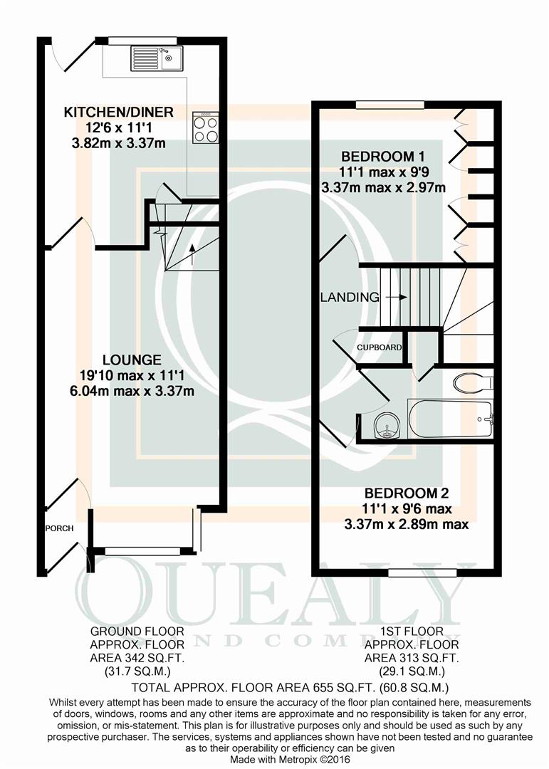 2 Bedrooms Terraced house for sale in Todd Crescent, Kemsley, Sittingbourne ME10