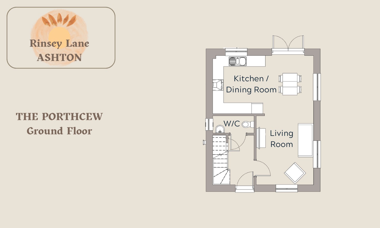 The Porthcew, Tregembo Road, Helston floorplan