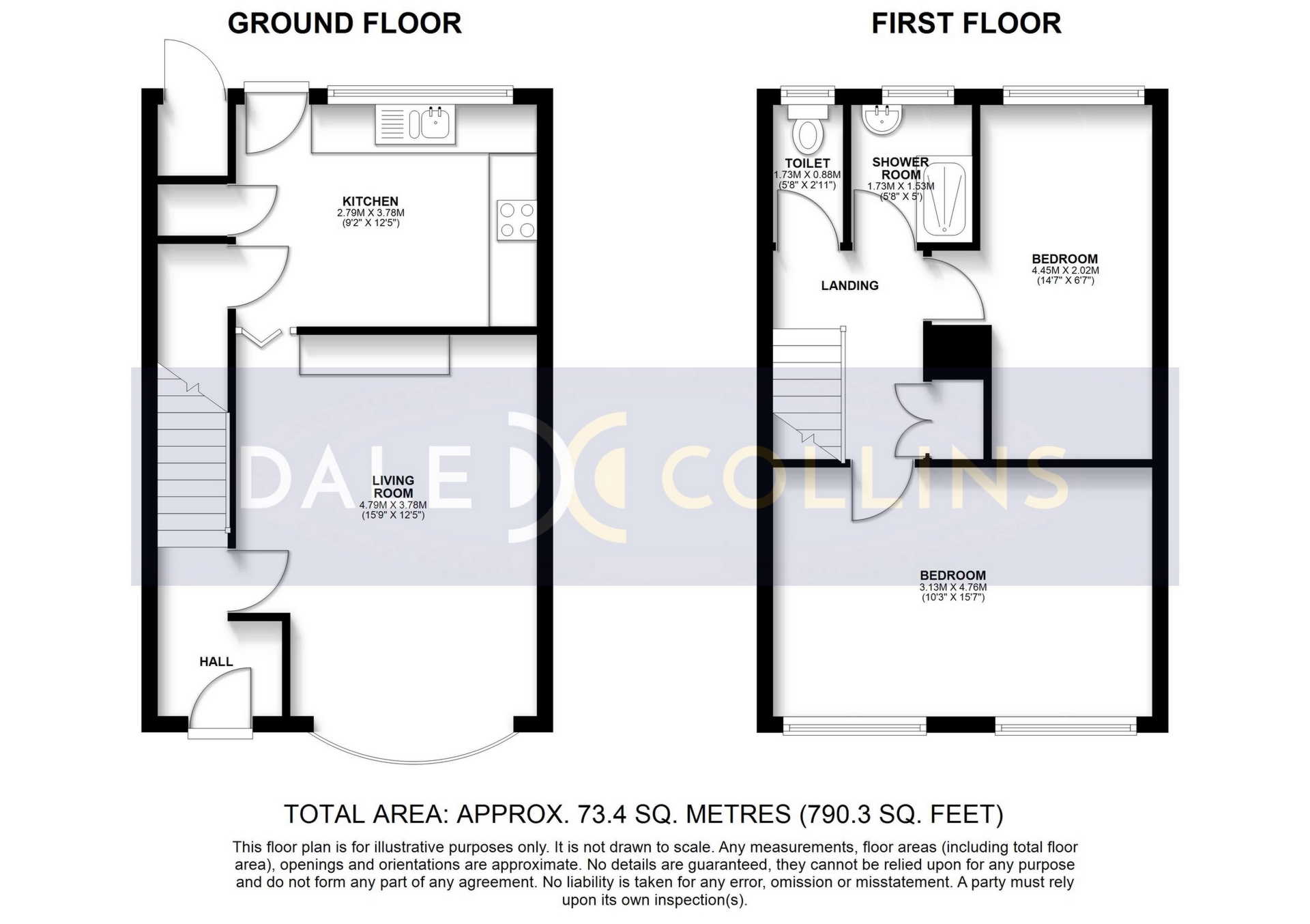 32, Alderney Crescent, Stoke on Trent floorplan