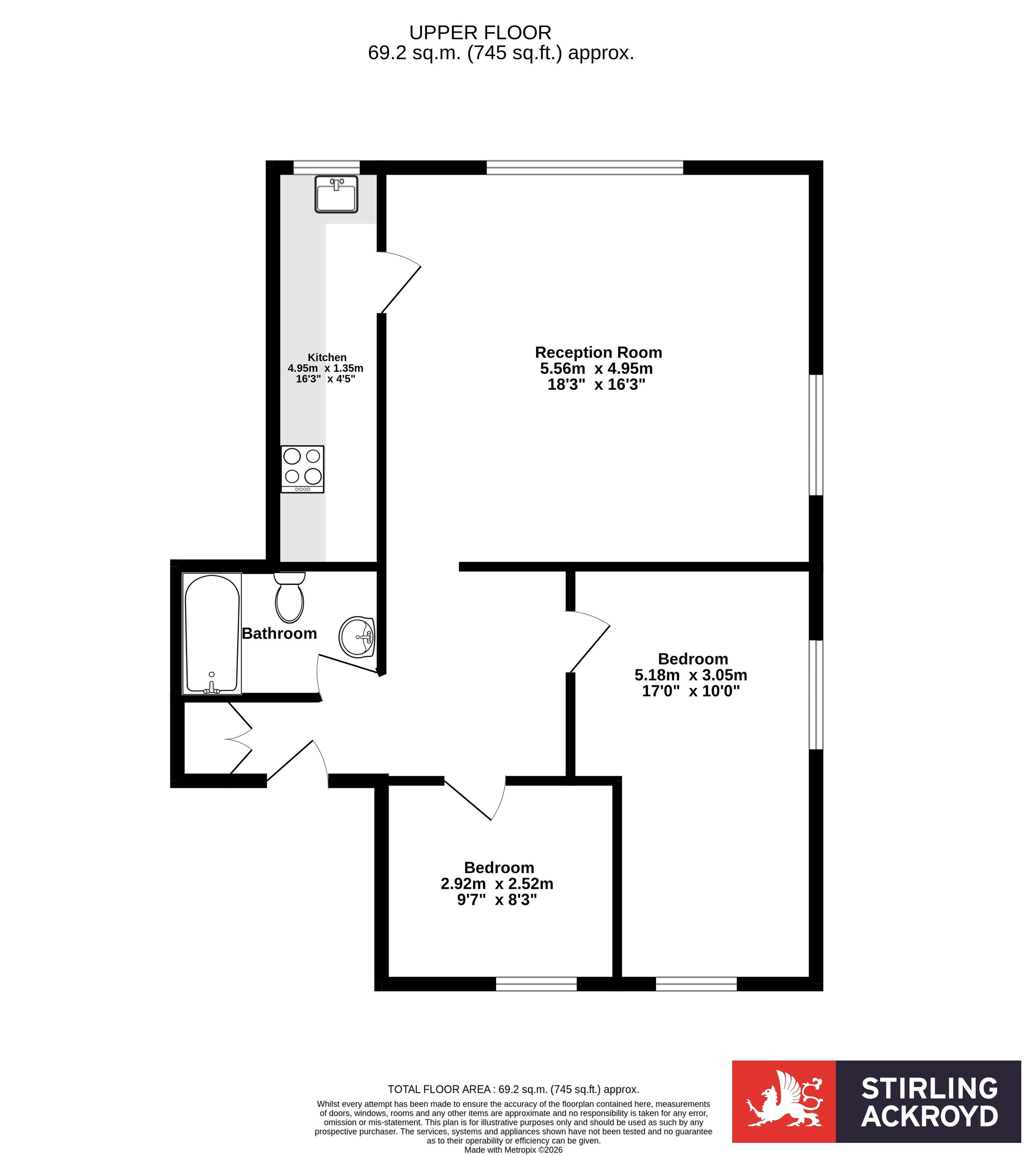 9 Maybury House,, The Ridge, Surrey floorplan