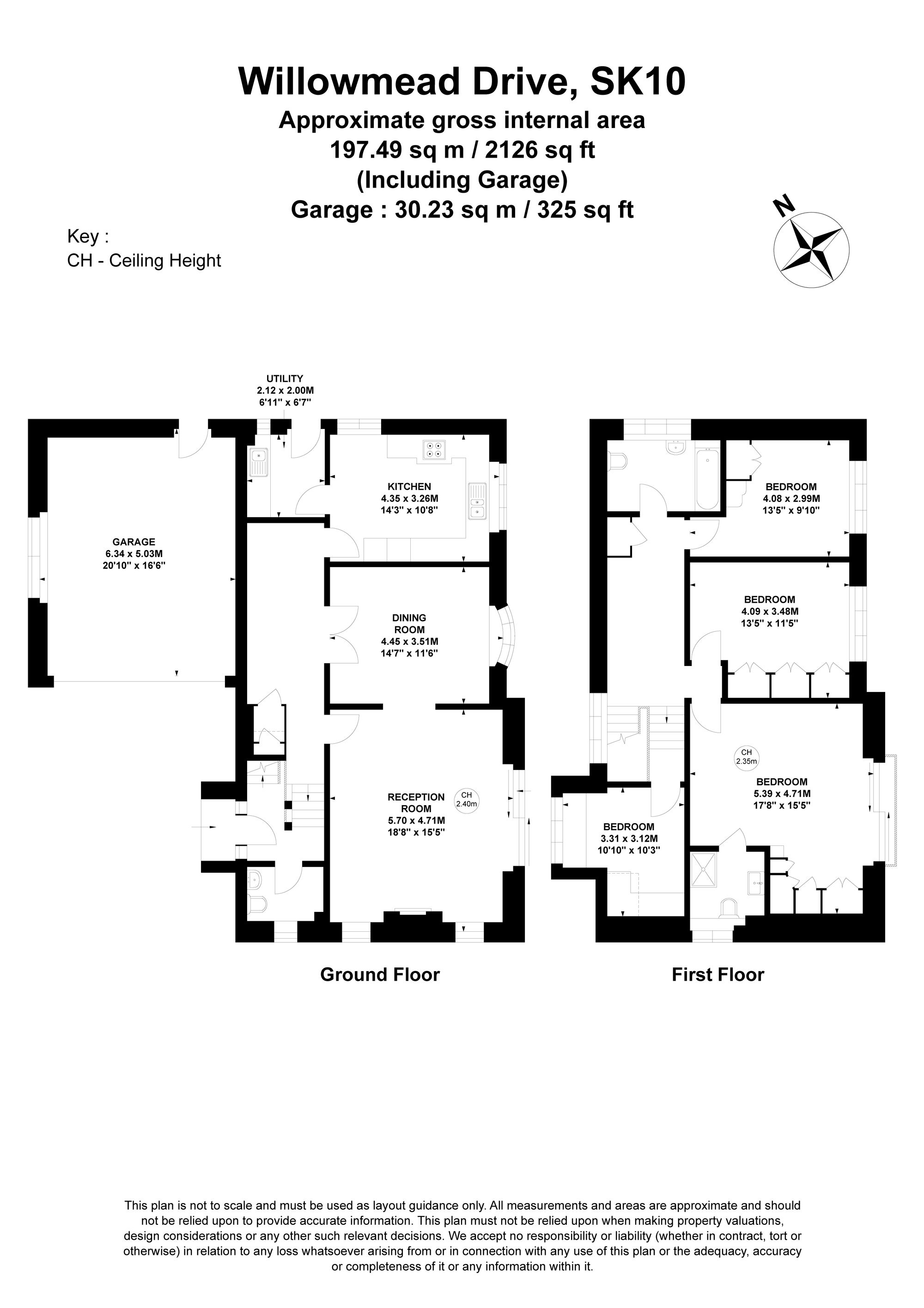 50 Willowmead Drive, Macclesfield floorplan