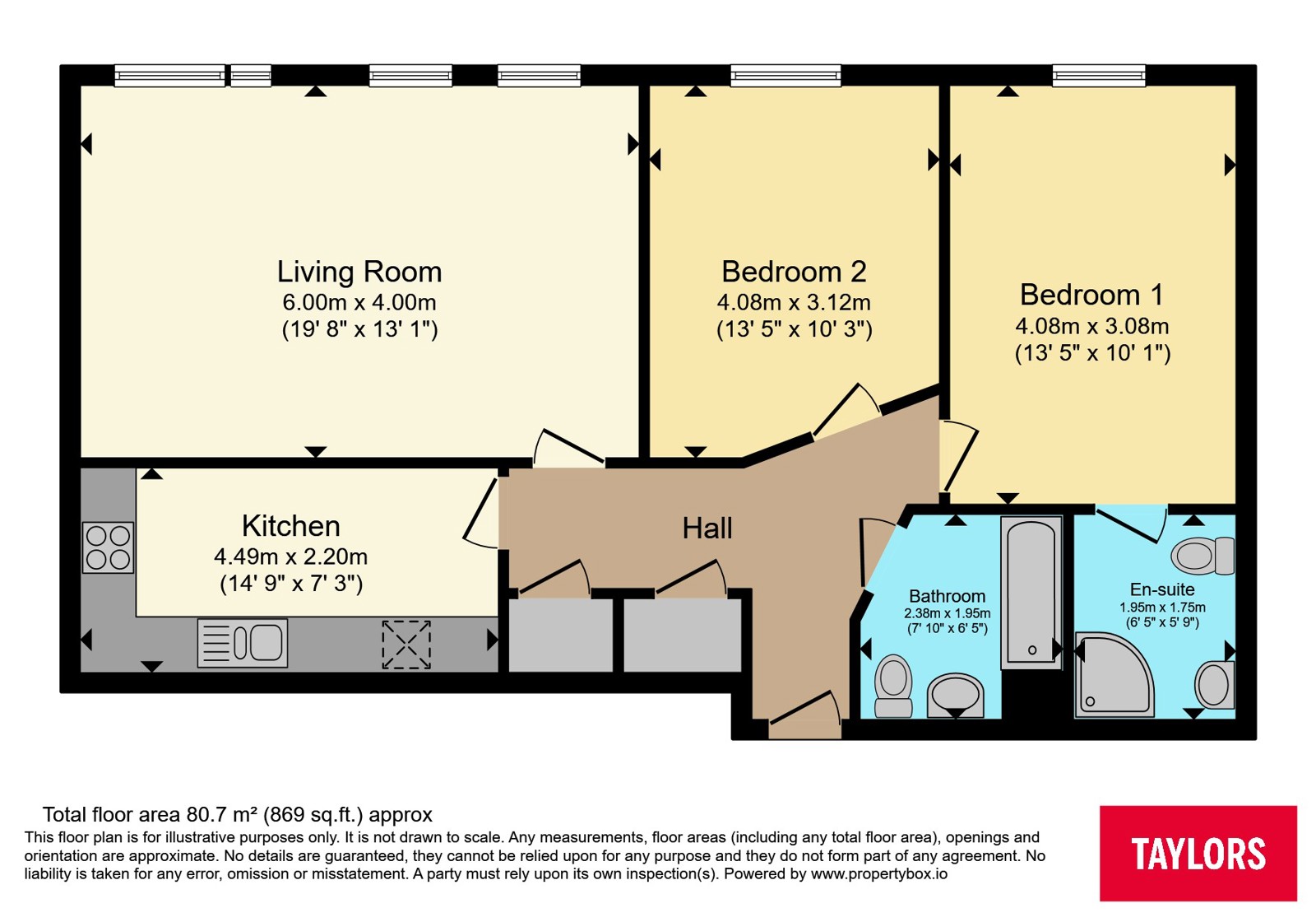 62, St. Stephens Mansions, Cardiff floorplan