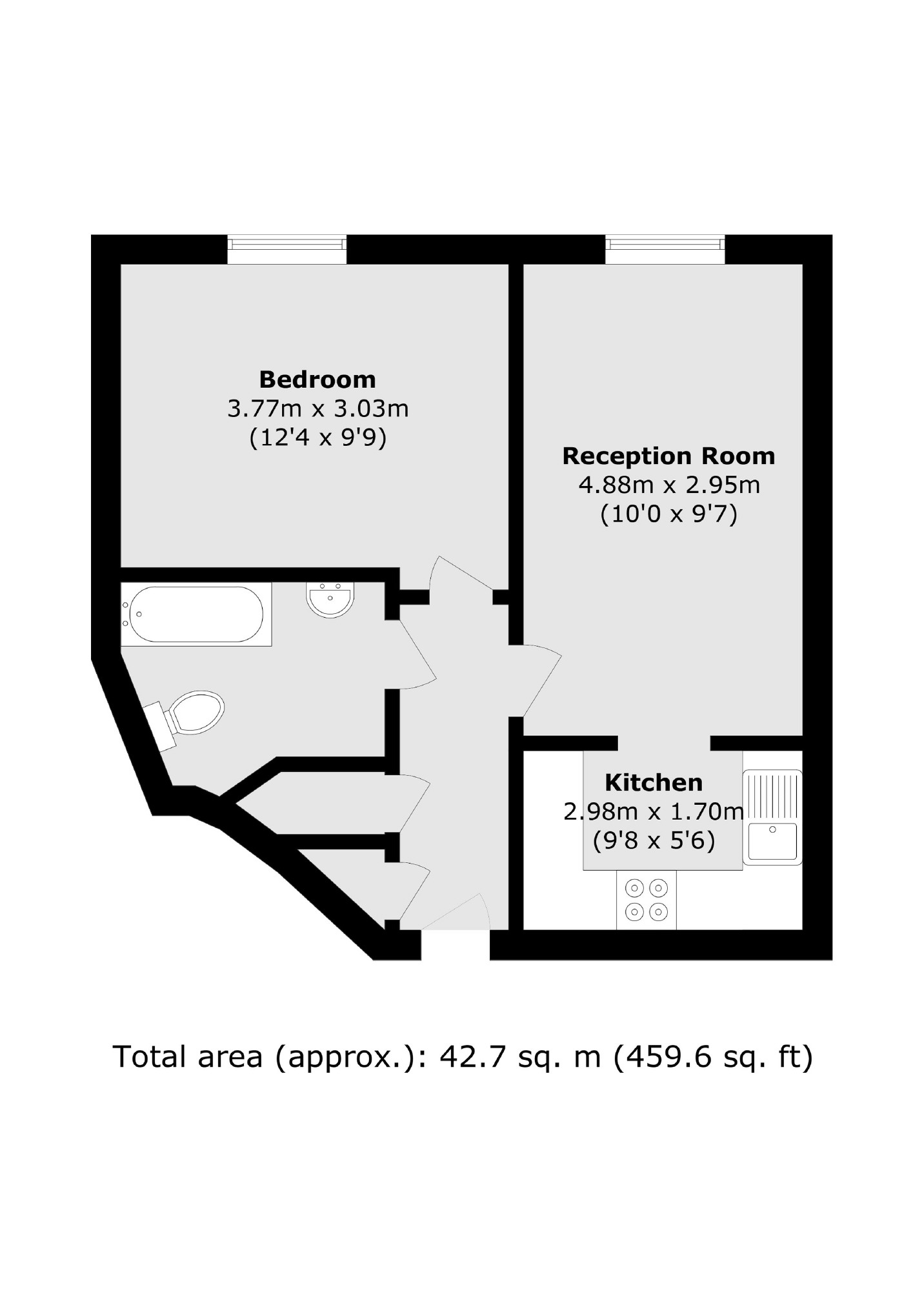 36, International Way, Sunbury-On-Thames floorplan