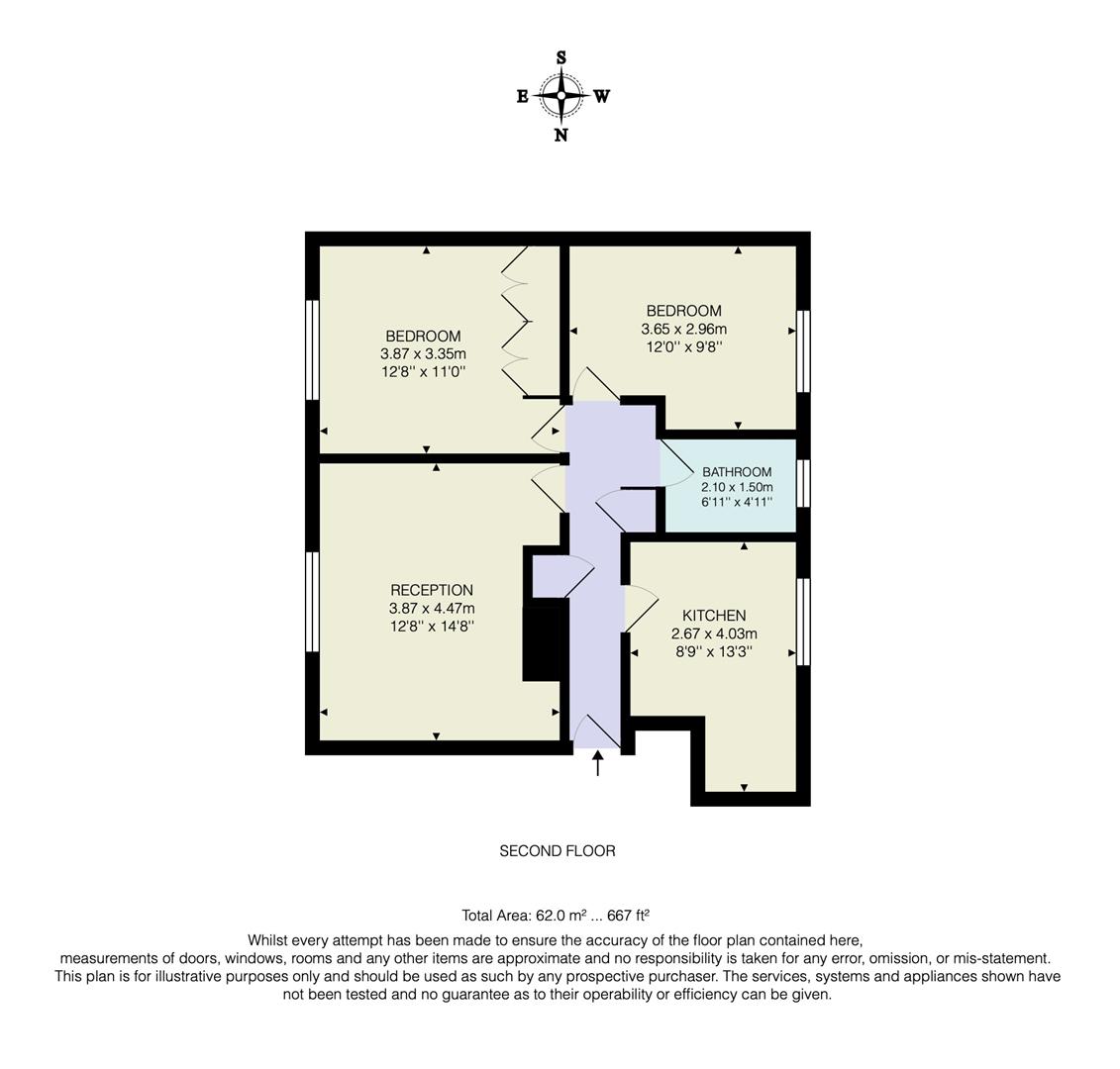 143, Brading Crescent, Wanstead floorplan