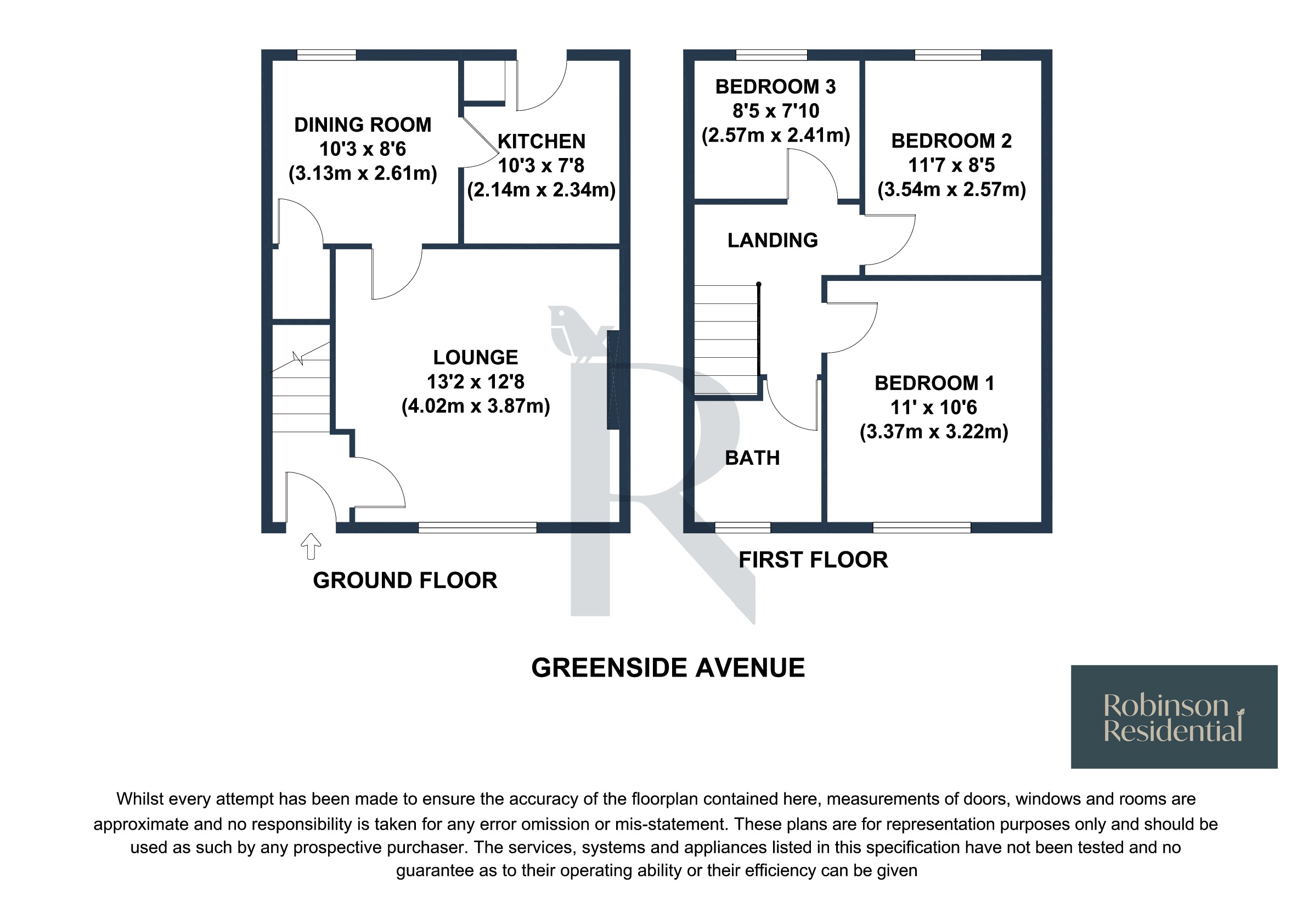 5, Greenside Avenue, Barnsley floorplan