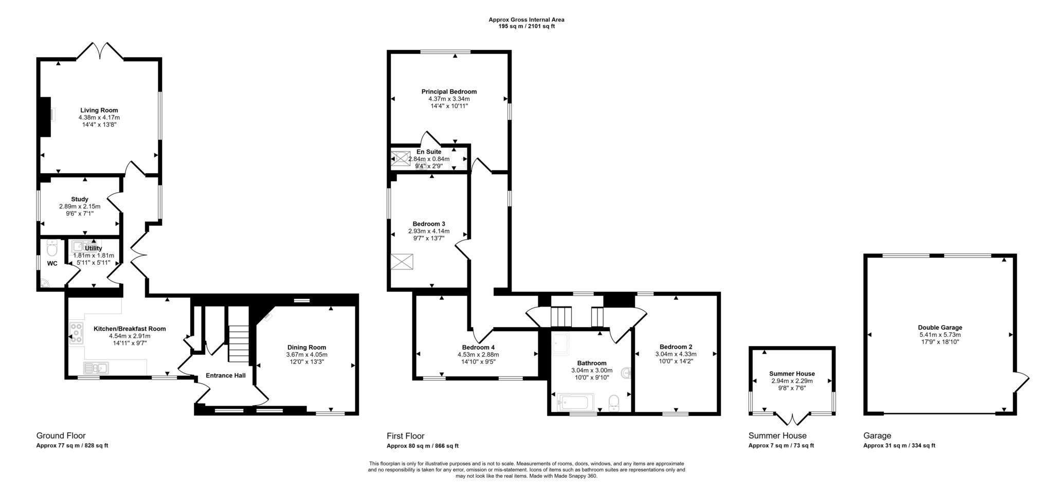 Bays Cottage, Main Road, Tewkesbury floorplan
