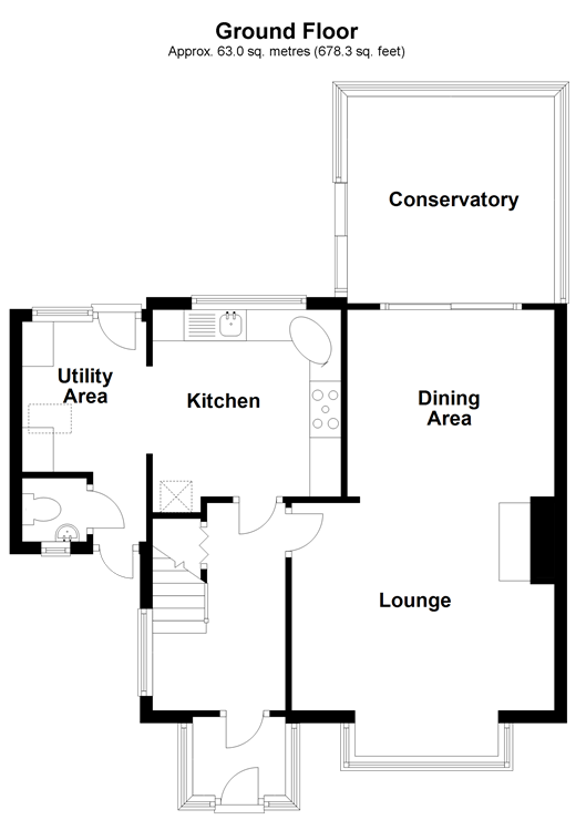 3 Bedrooms Semi-detached house for sale in Ashford Road, St. Michaels, Tenterden, Kent TN30