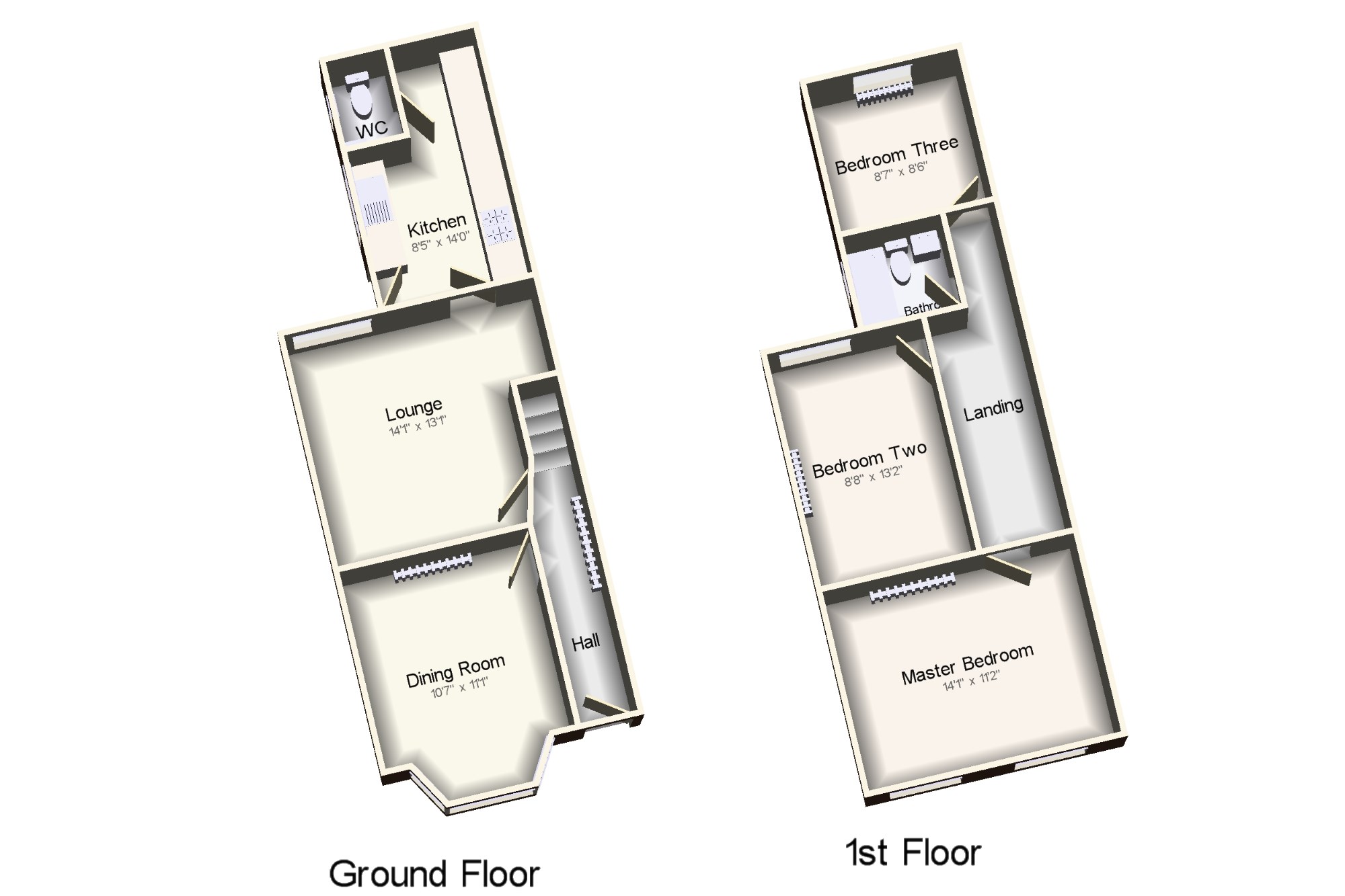 3 Bedrooms Terraced house for sale in Tootal Drive, Salford, Greater Manchester M5