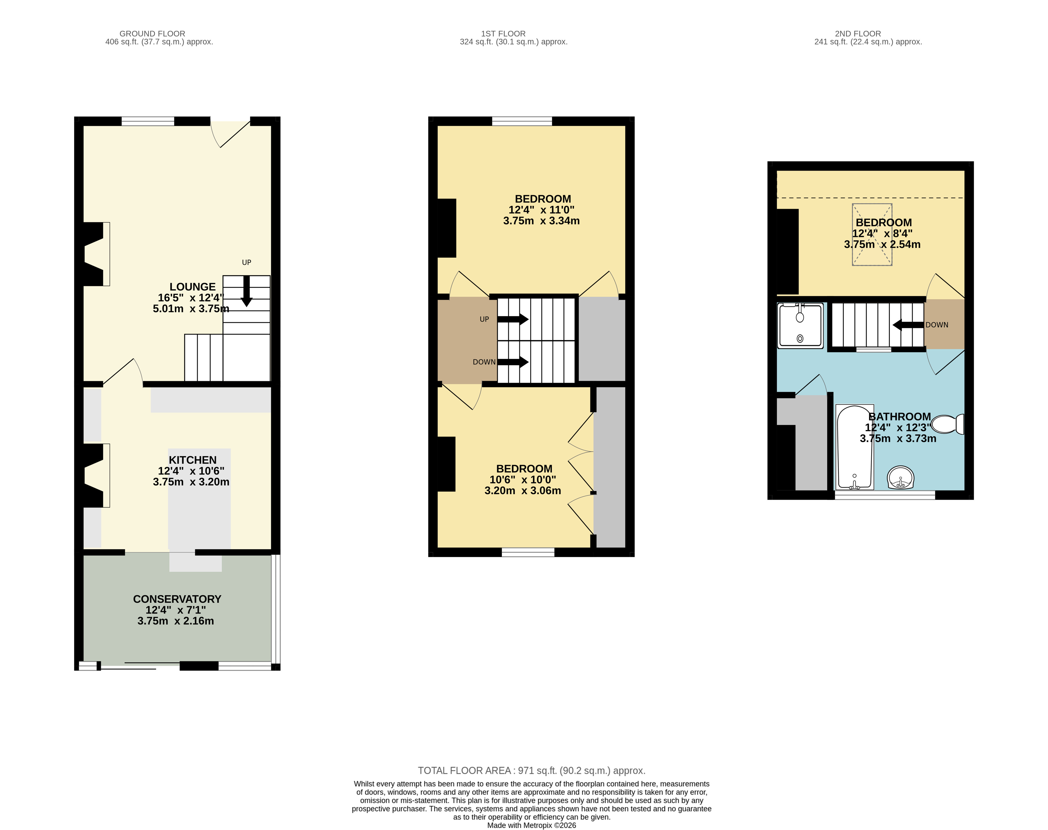 42, York Road, Tadcaster floorplan
