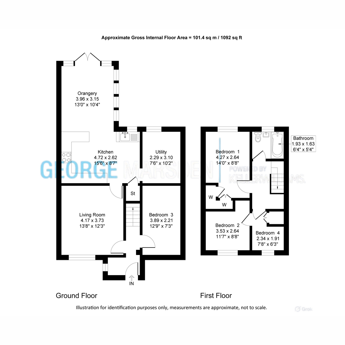 85, Lincoln Drive, Wigan floorplan