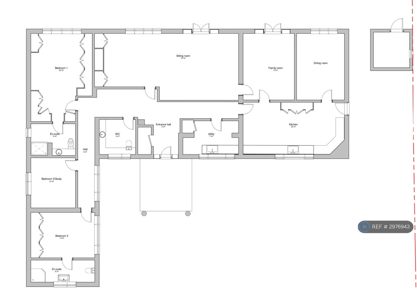 River Joy, Down Place Water Oakley, Windsor floorplan