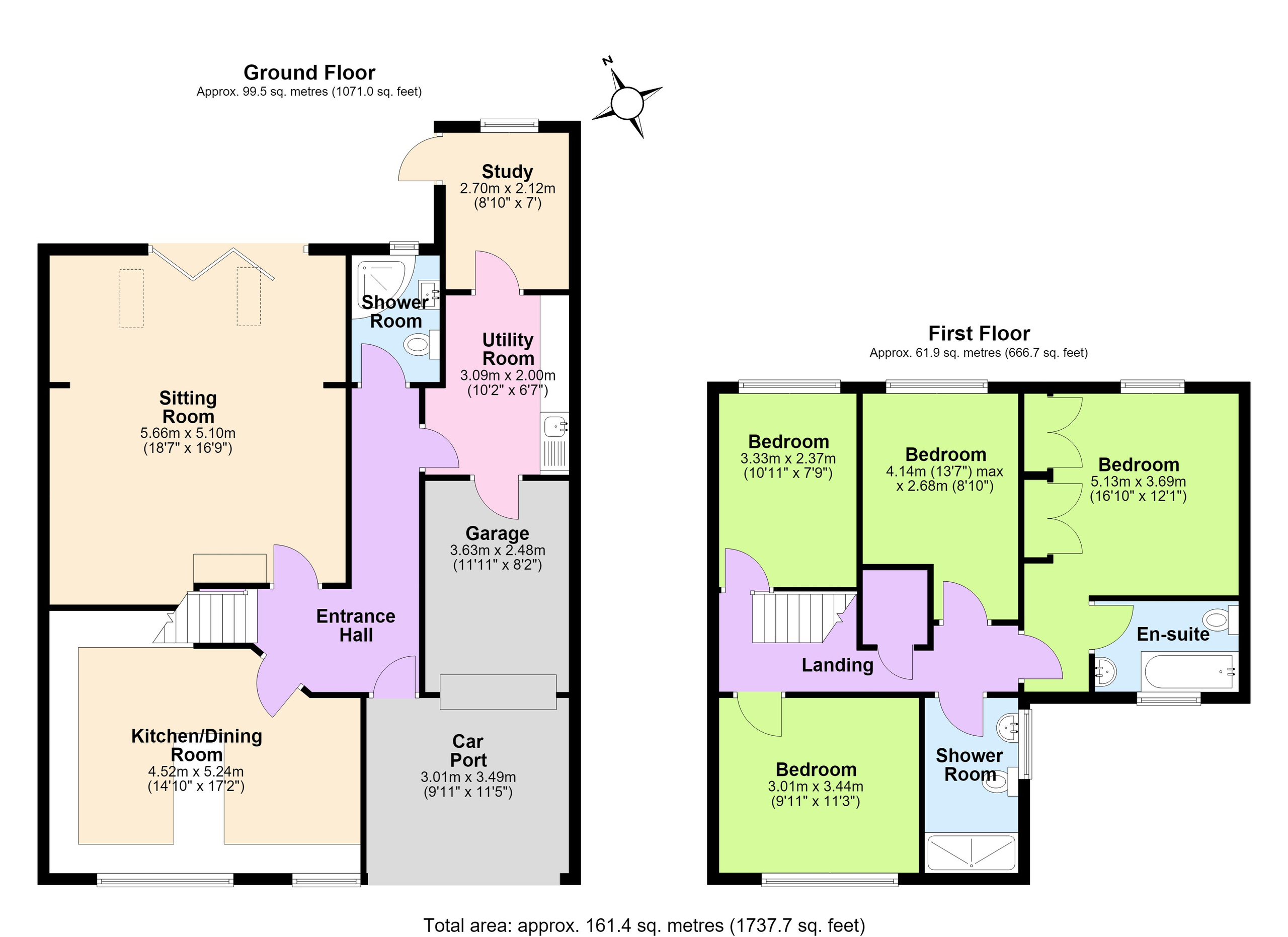 43 Onehouse Road, Stowmarket floorplan