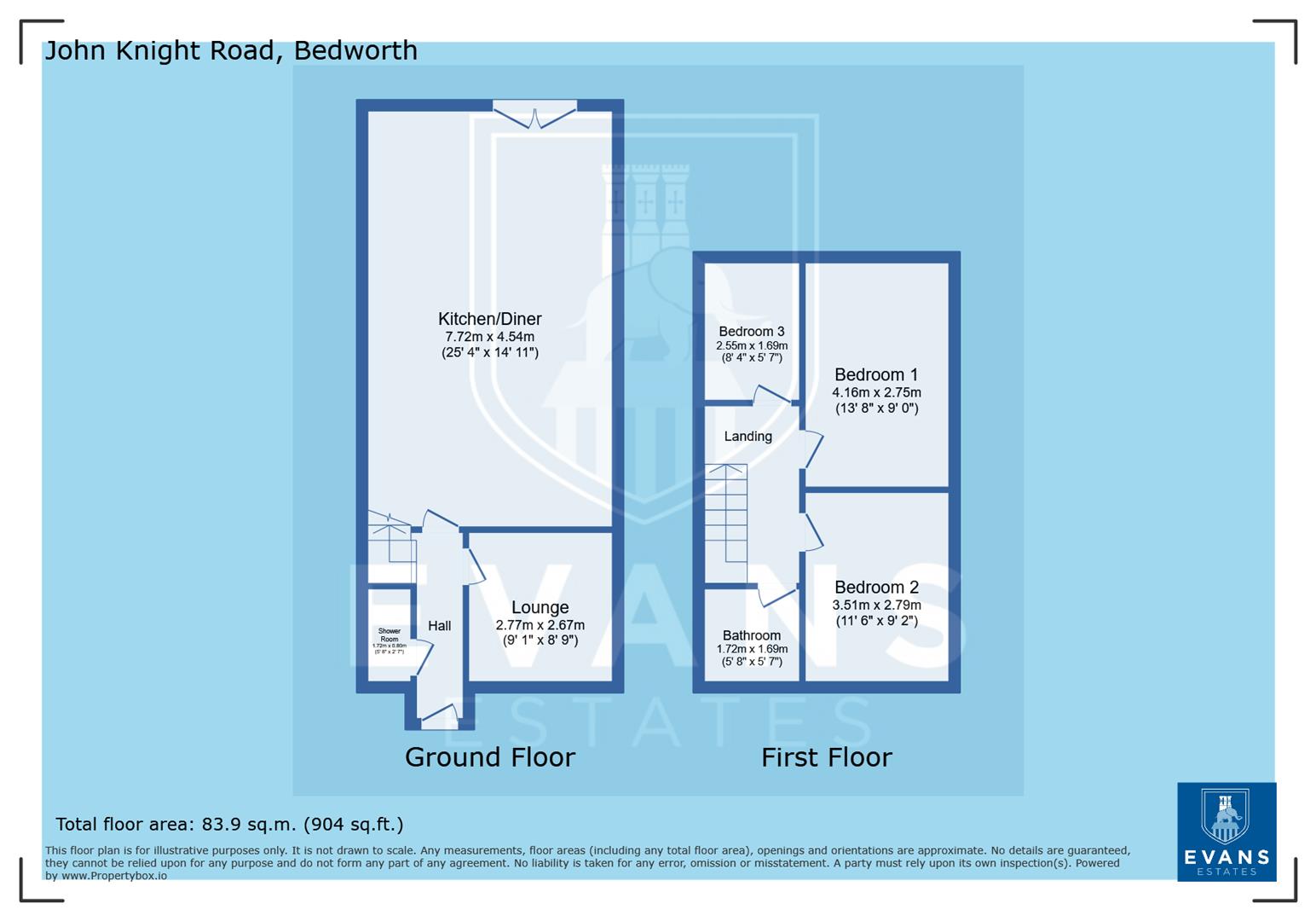 36, John Knight Road, Bedworth floorplan