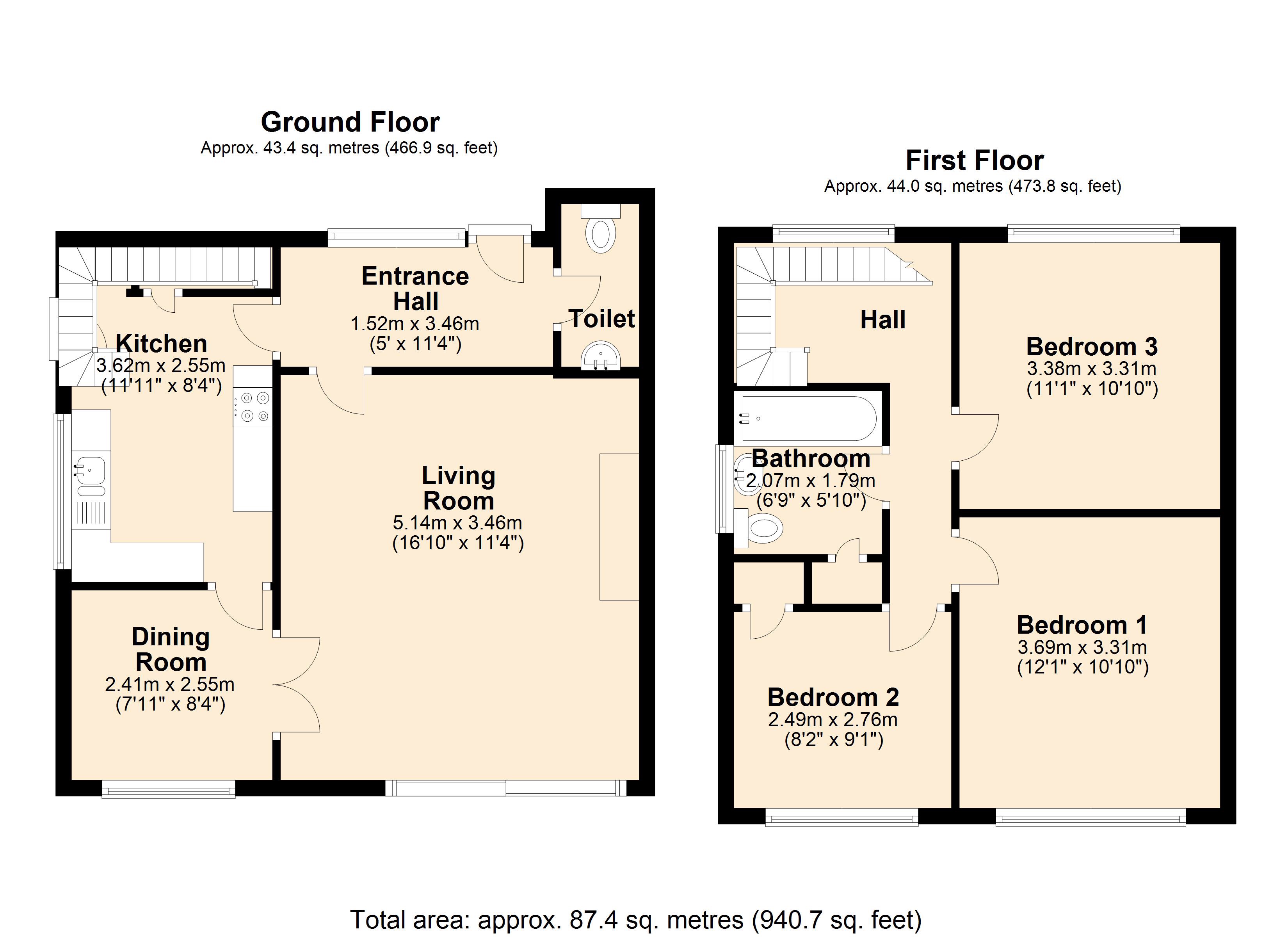 3 Bedrooms Semi-detached house for sale in Slack Lane, Crofton, Wakefield WF4