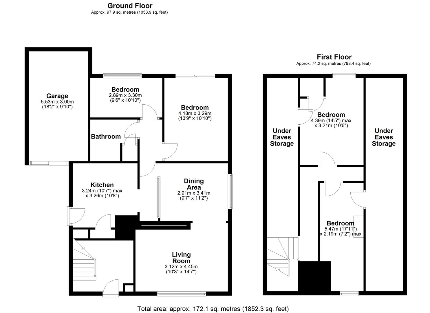 39, Greenside, HUDDERSFIELD floorplan