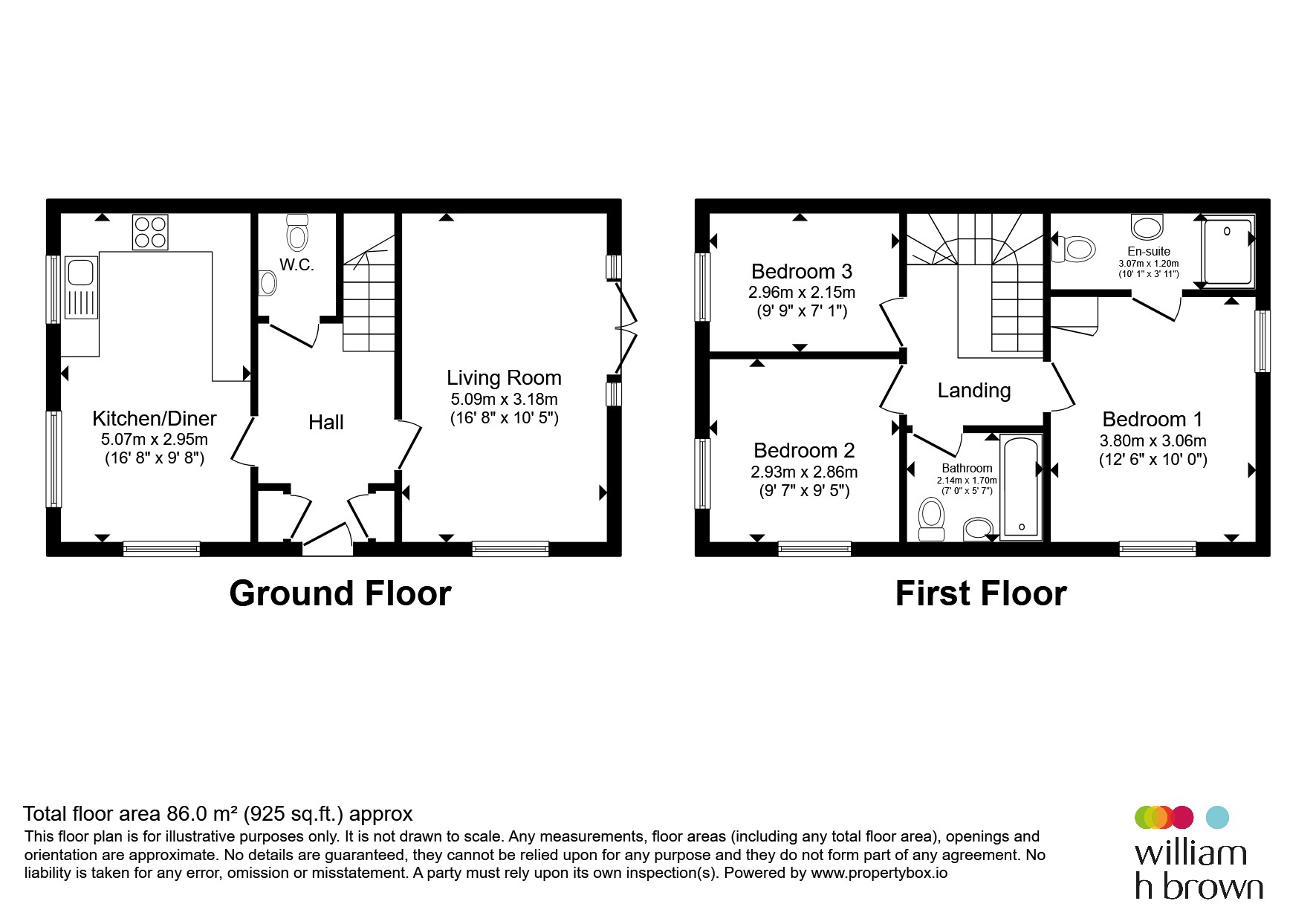 1, Amis Close, Stowmarket floorplan
