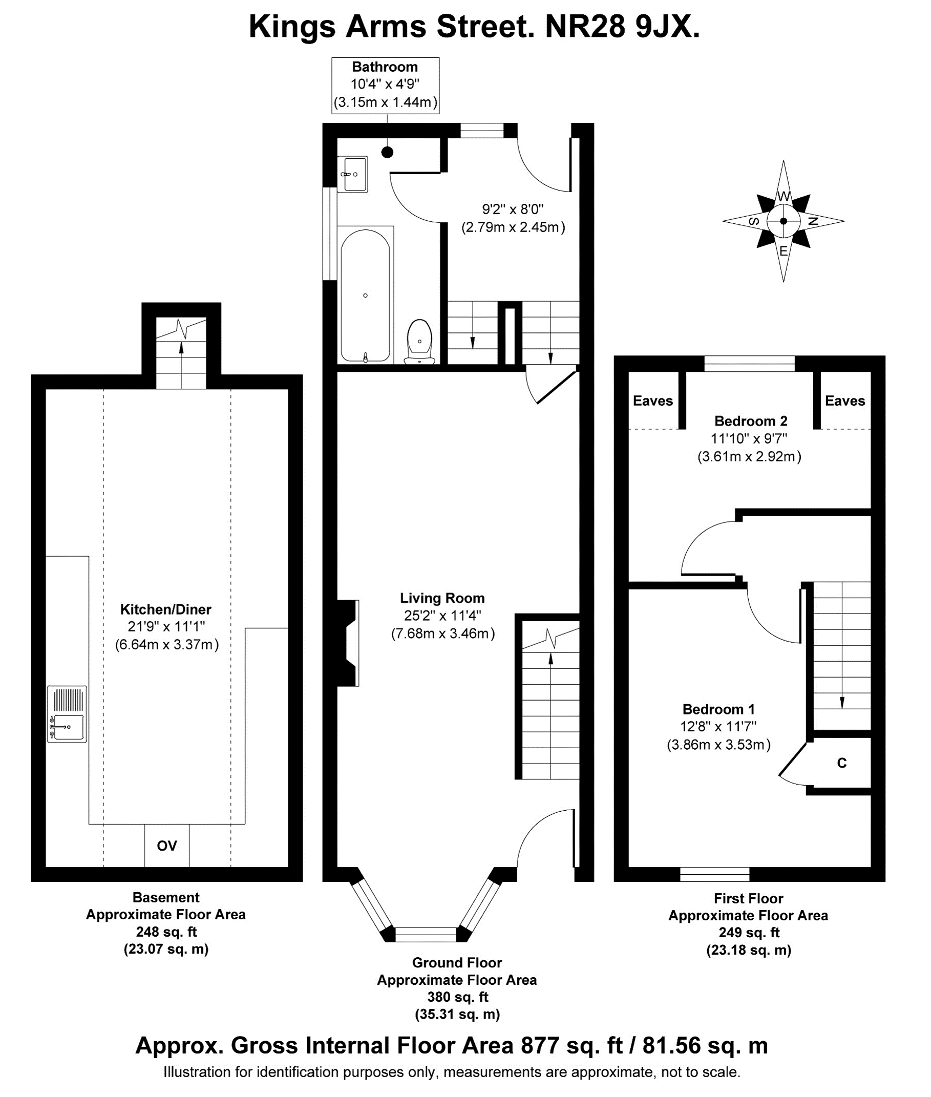 30, King's Arms Street, North Walsham floorplan
