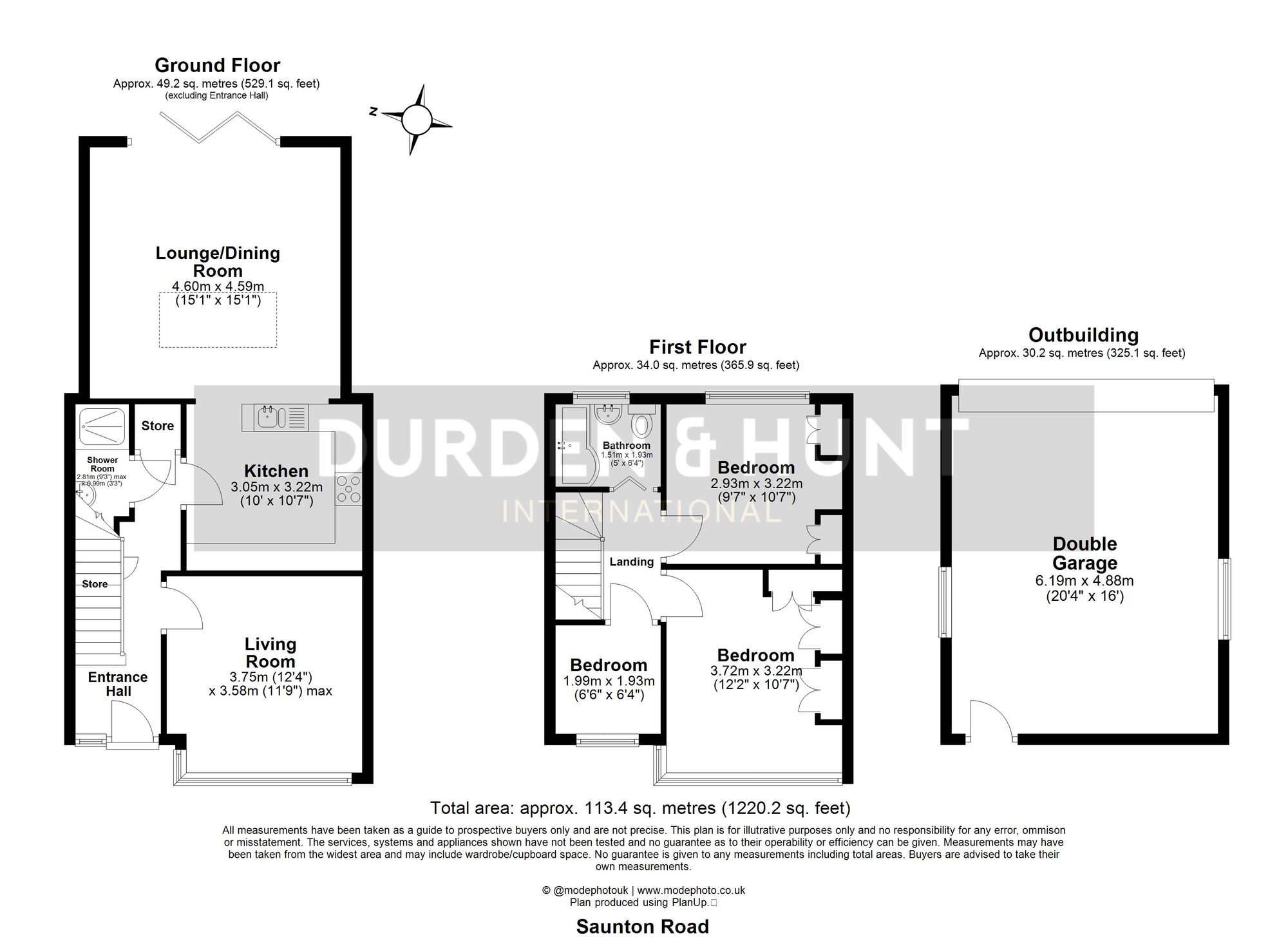 69 Saunton Road, Hornchurch floorplan
