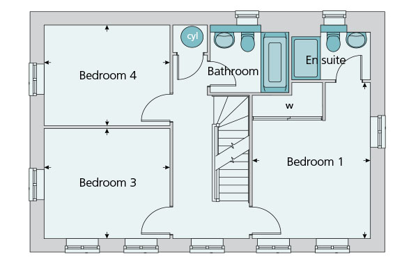 5 Bedrooms Detached house for sale in 