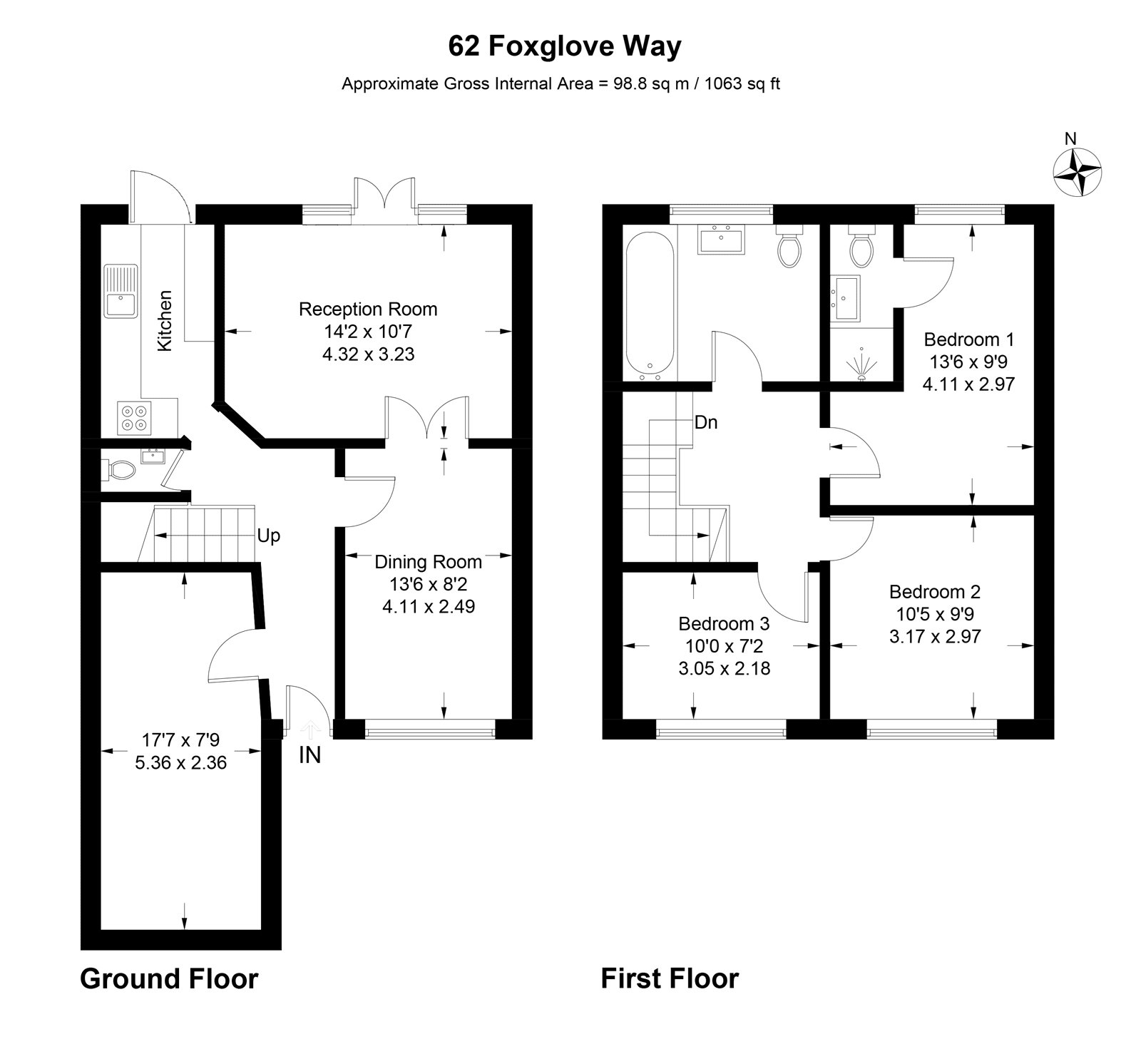 Foxglove Way, Thatcham, Berkshire RG18, 3 bedroom detached house for sale 66283614 PrimeLocation