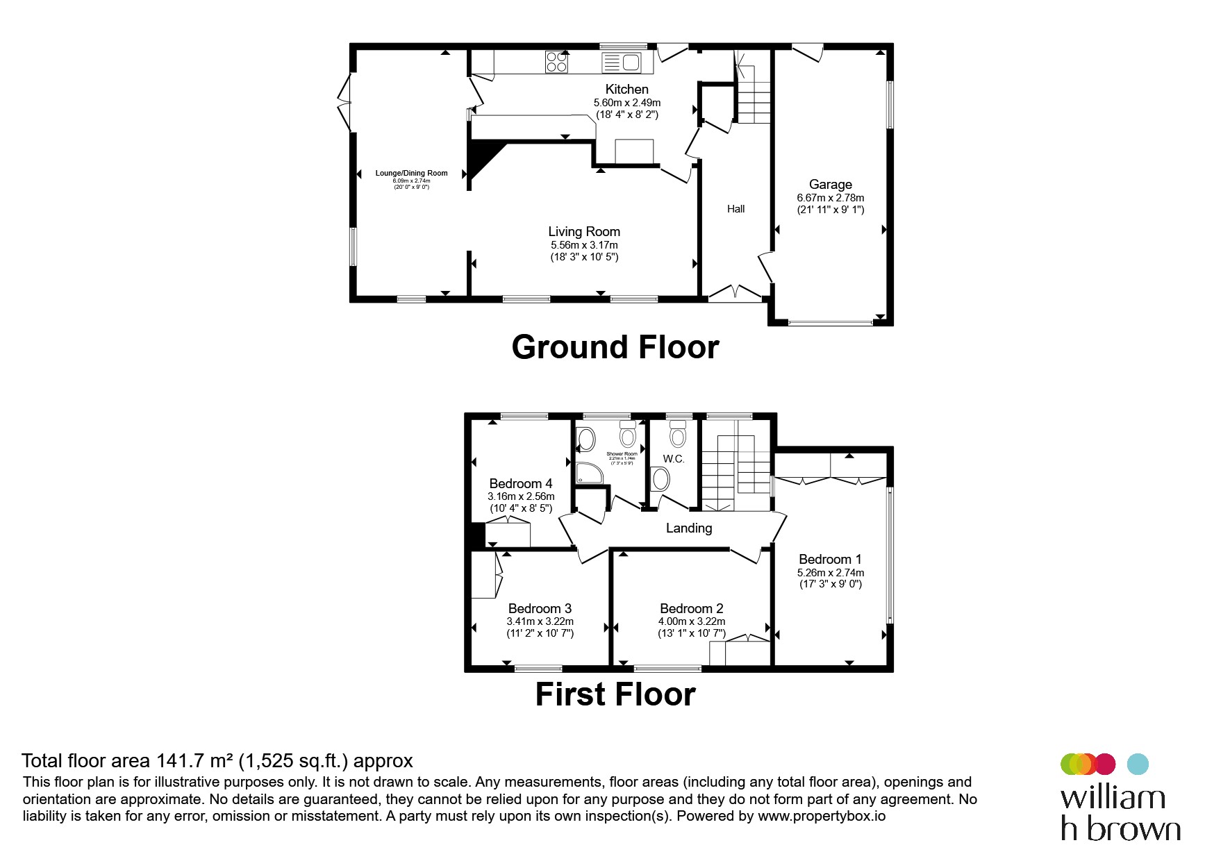 1, Gledhow Wood Avenue, Leeds floorplan