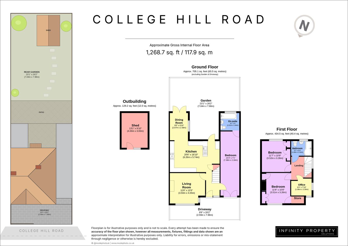 39, College Hill Road, Harrow floorplan