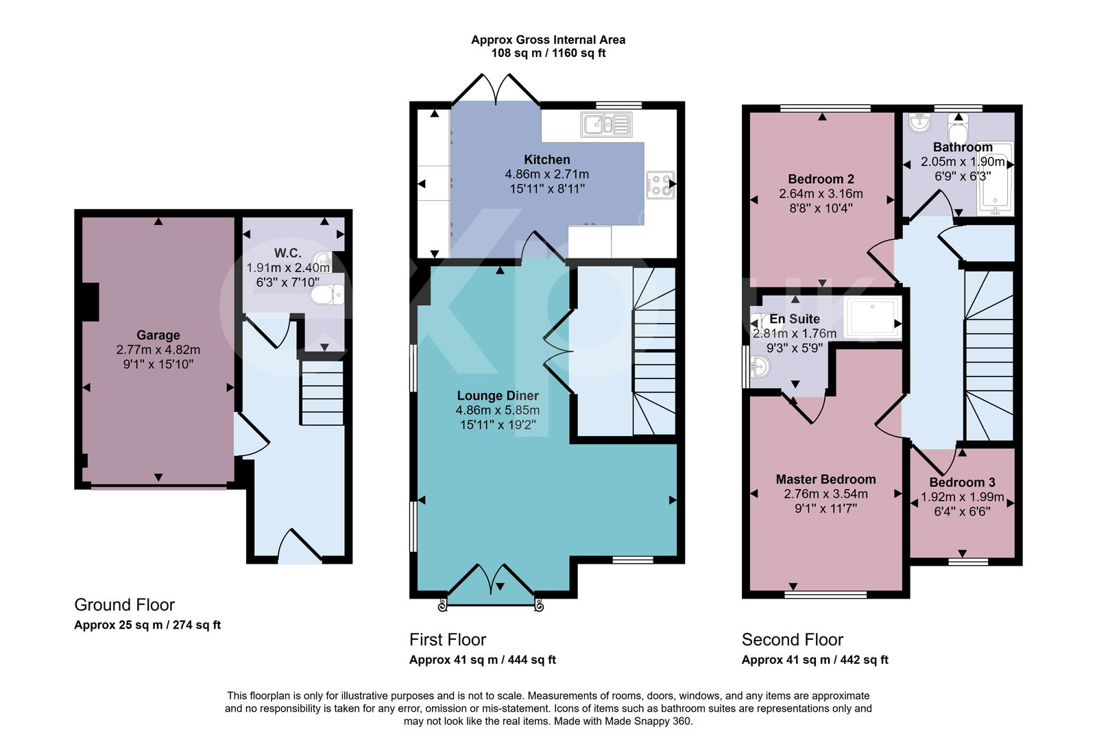 89, Daveys Elm View, Paignton floorplan