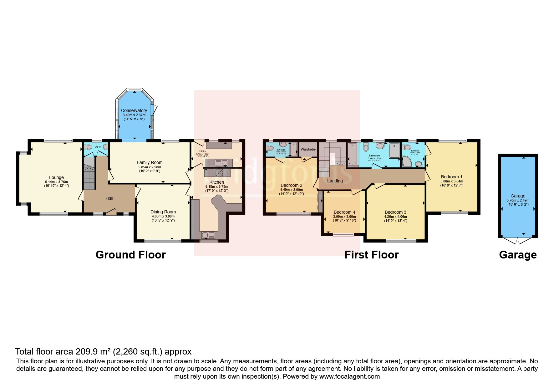 25, Park Road, Stockport floorplan