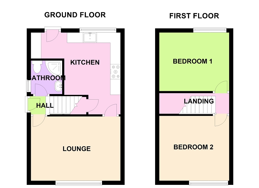 2 bed semidetached house for sale in Powys Avenue, Townhill, Swansea SA1 Zoopla