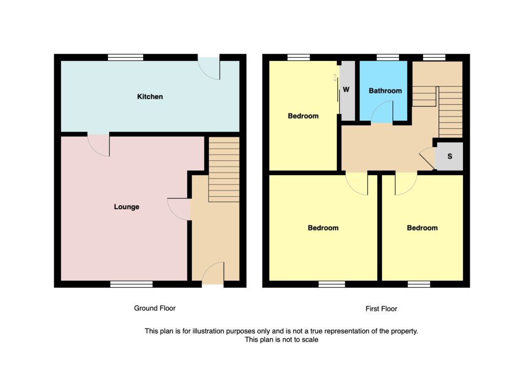 61, Woodhall place, Coatbridge floorplan
