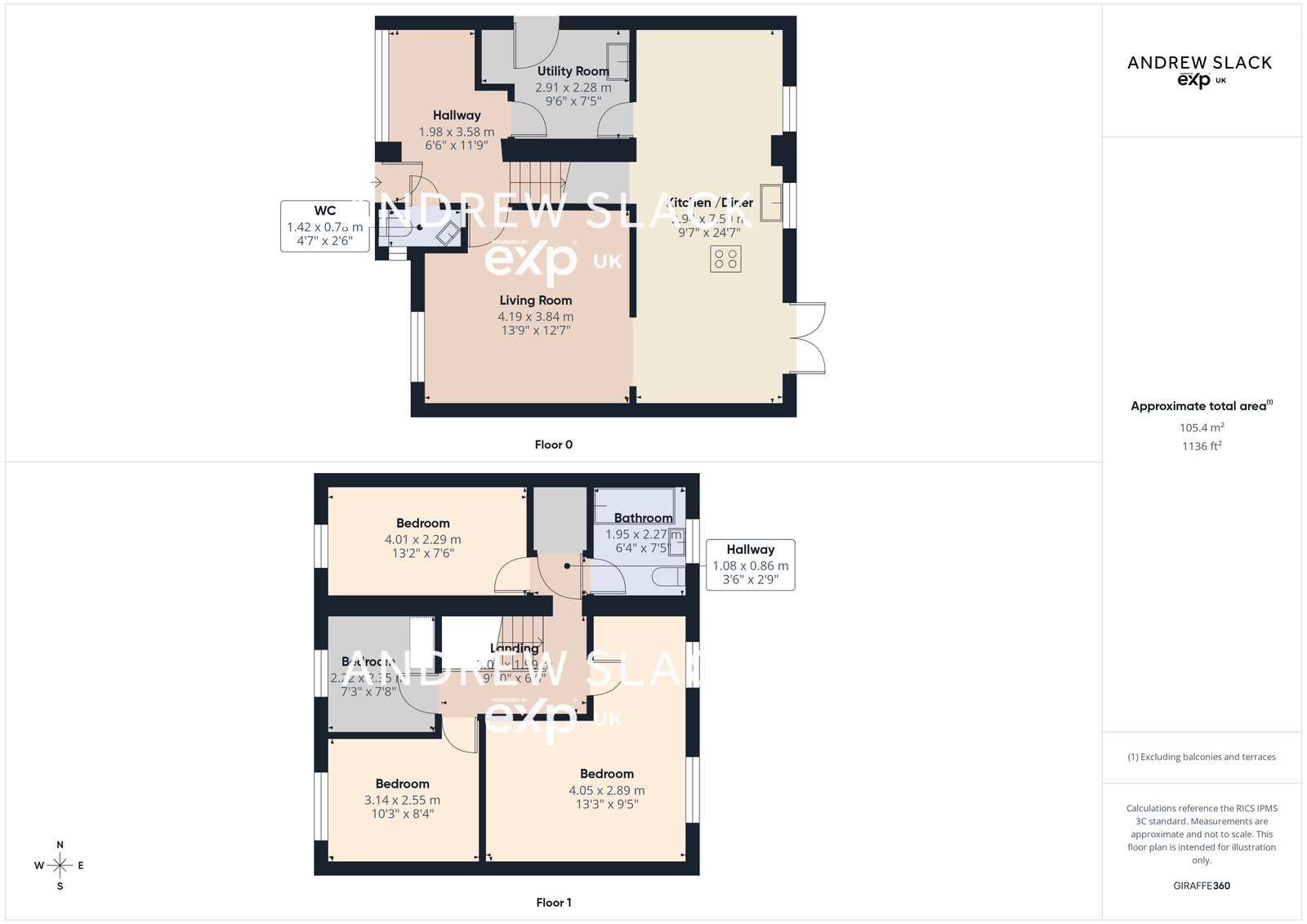 12, Buckingham Close, Mansfield floorplan