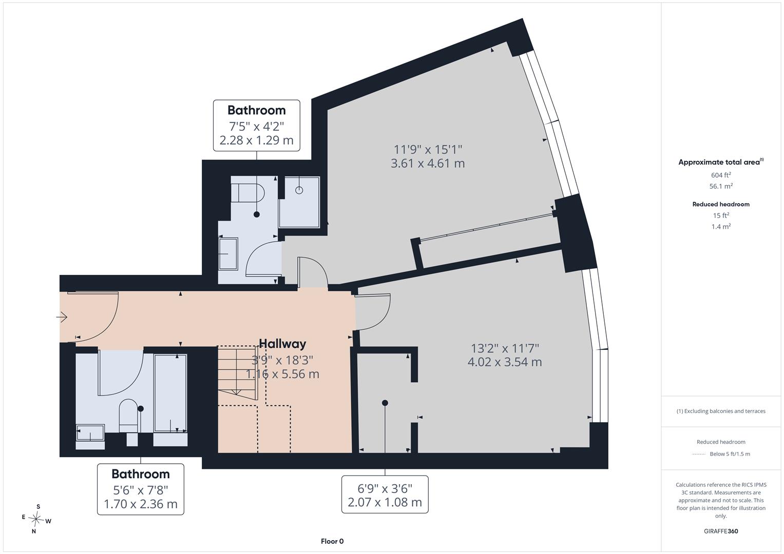 Beetham Tower, Liverpool floorplan