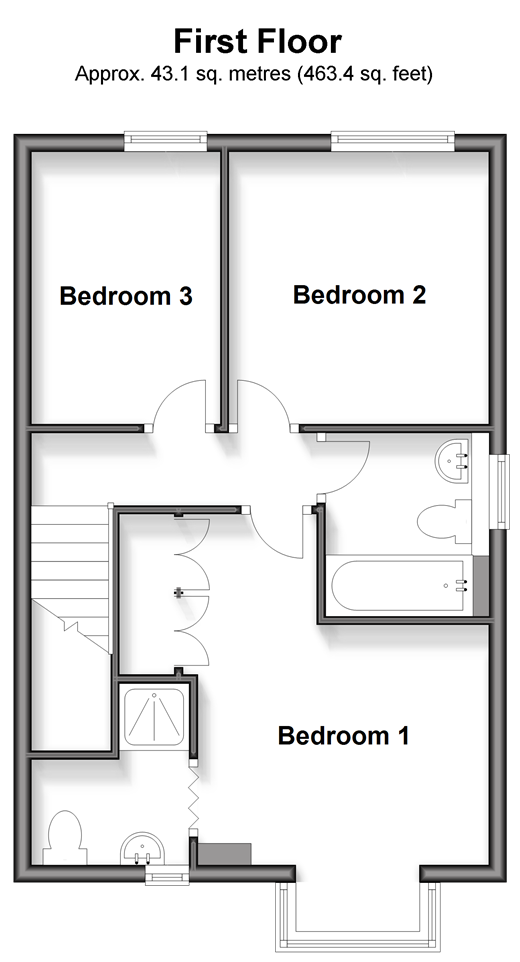 Waterloo Walk Kings Hill, West Malling floorplan