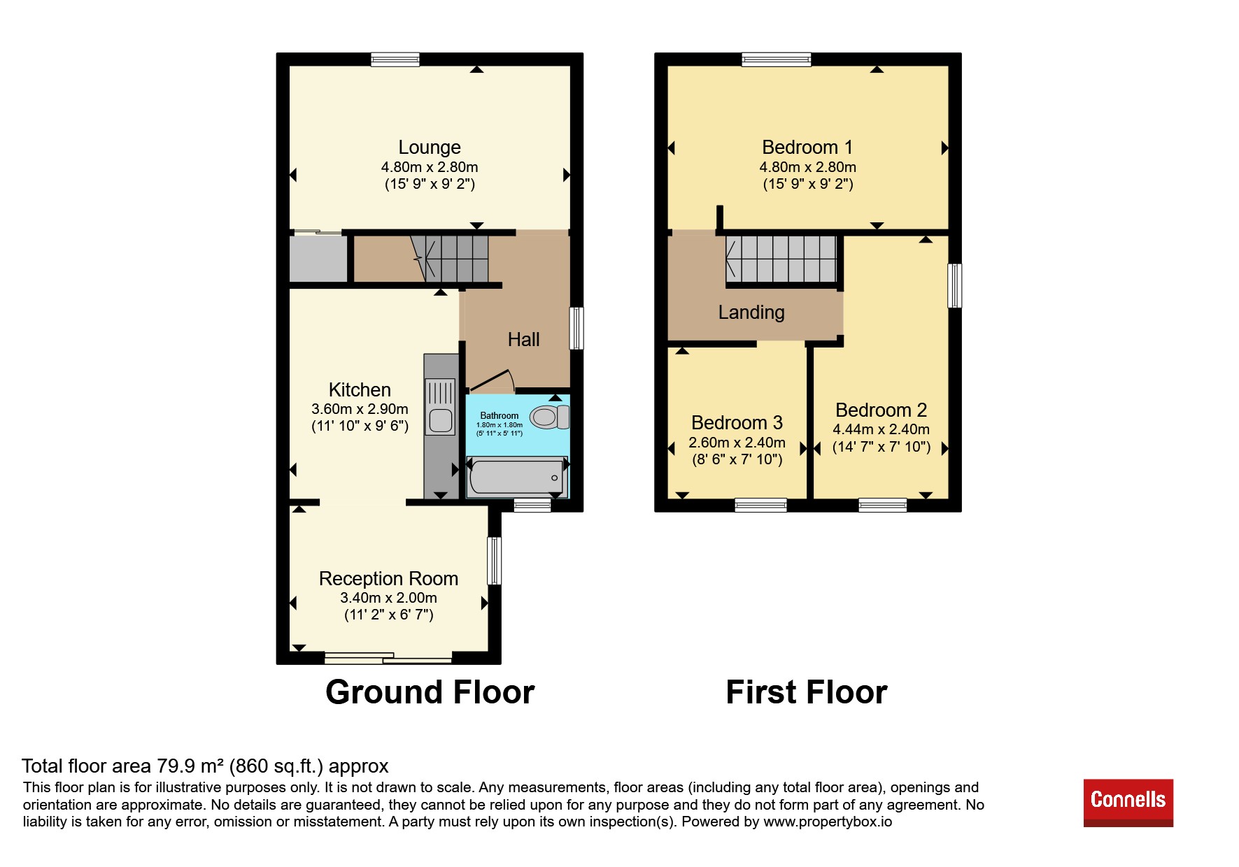 Shakespeare Road, Luton floorplan