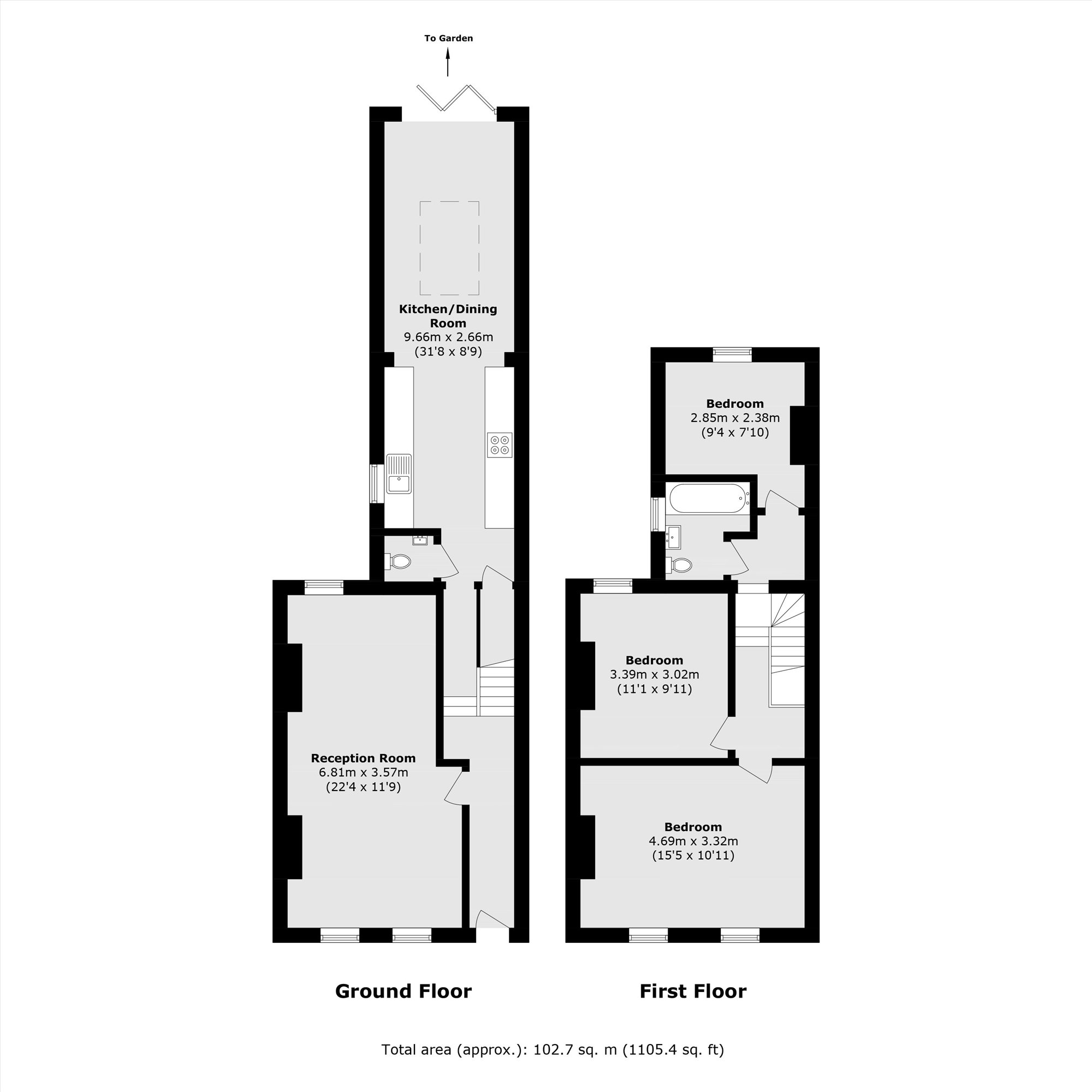Birkbeck Hill, London floorplan
