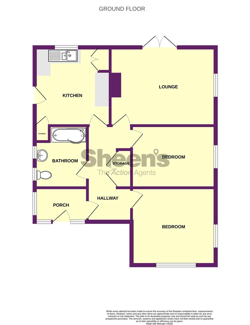 83, Frinton Road, Frinton-On-Sea floorplan