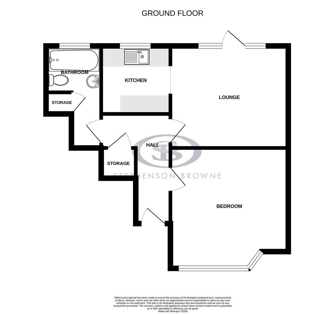 11, Woodland Court, Alsager floorplan