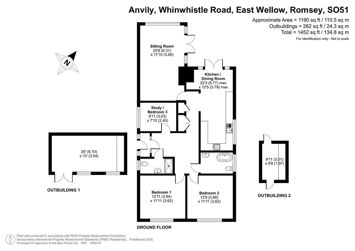 Anvily, Whinwhistle Road, Romsey floorplan