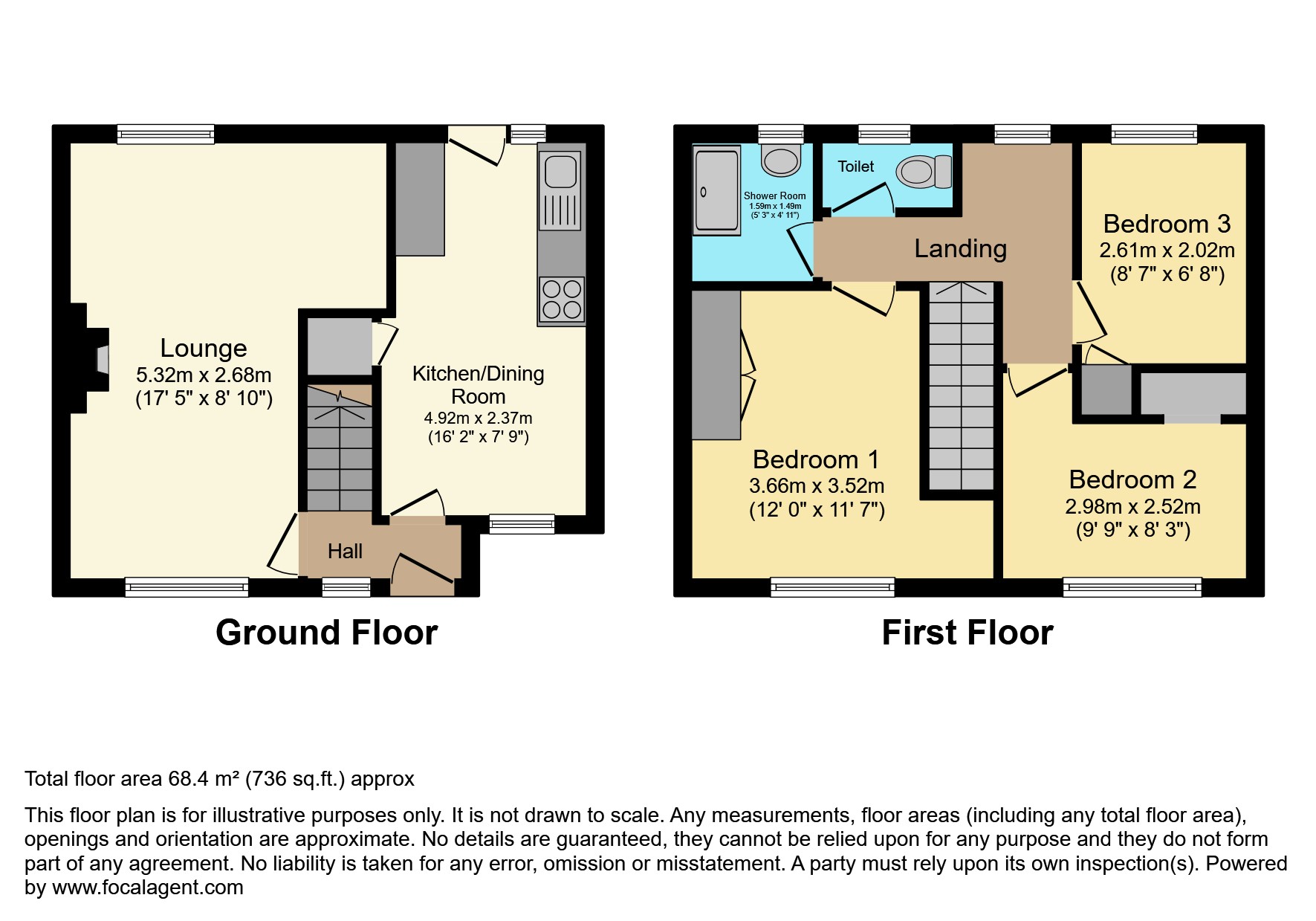 54, Bramham Avenue, York floorplan