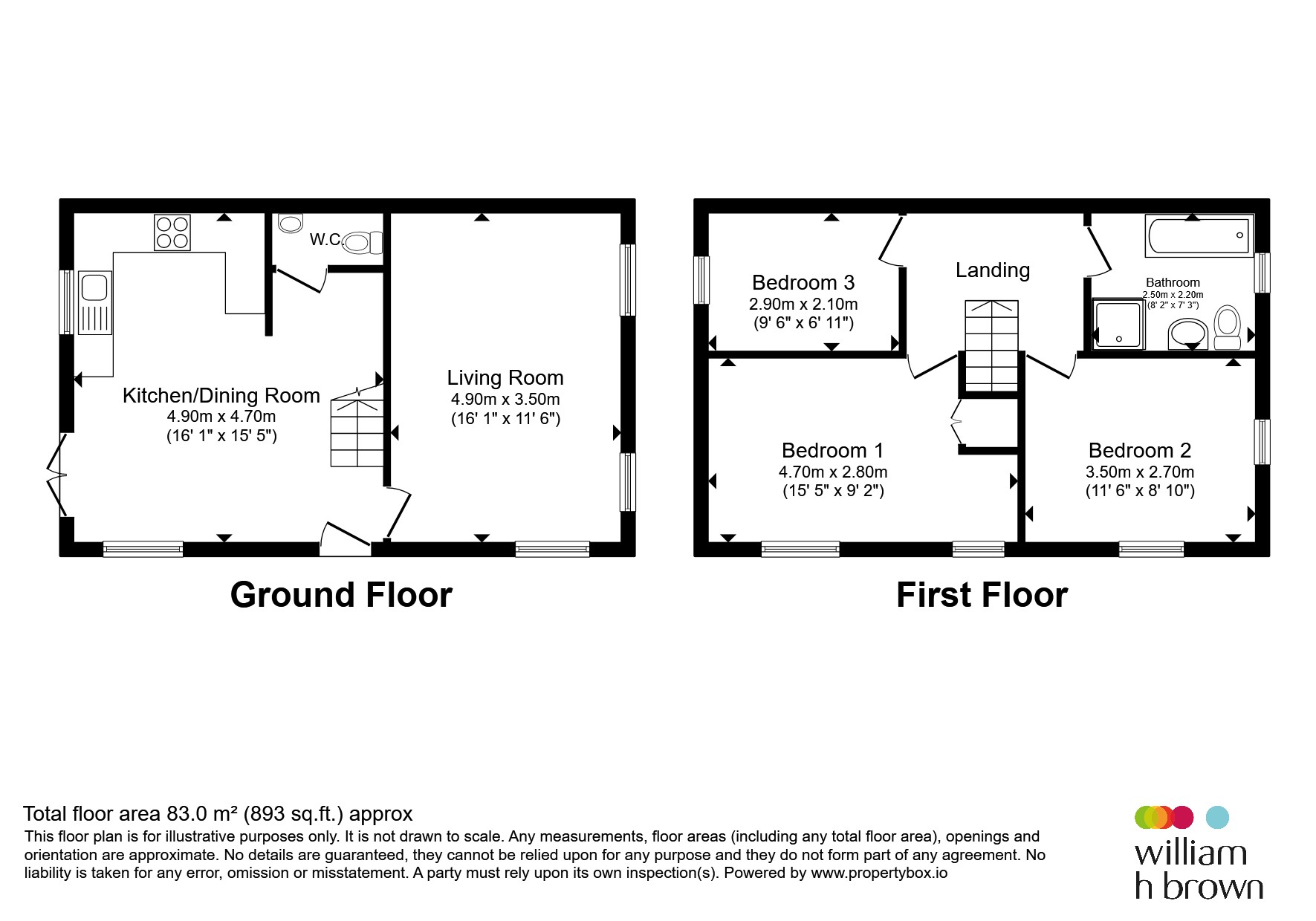 18, Damson Road, Loughborough floorplan